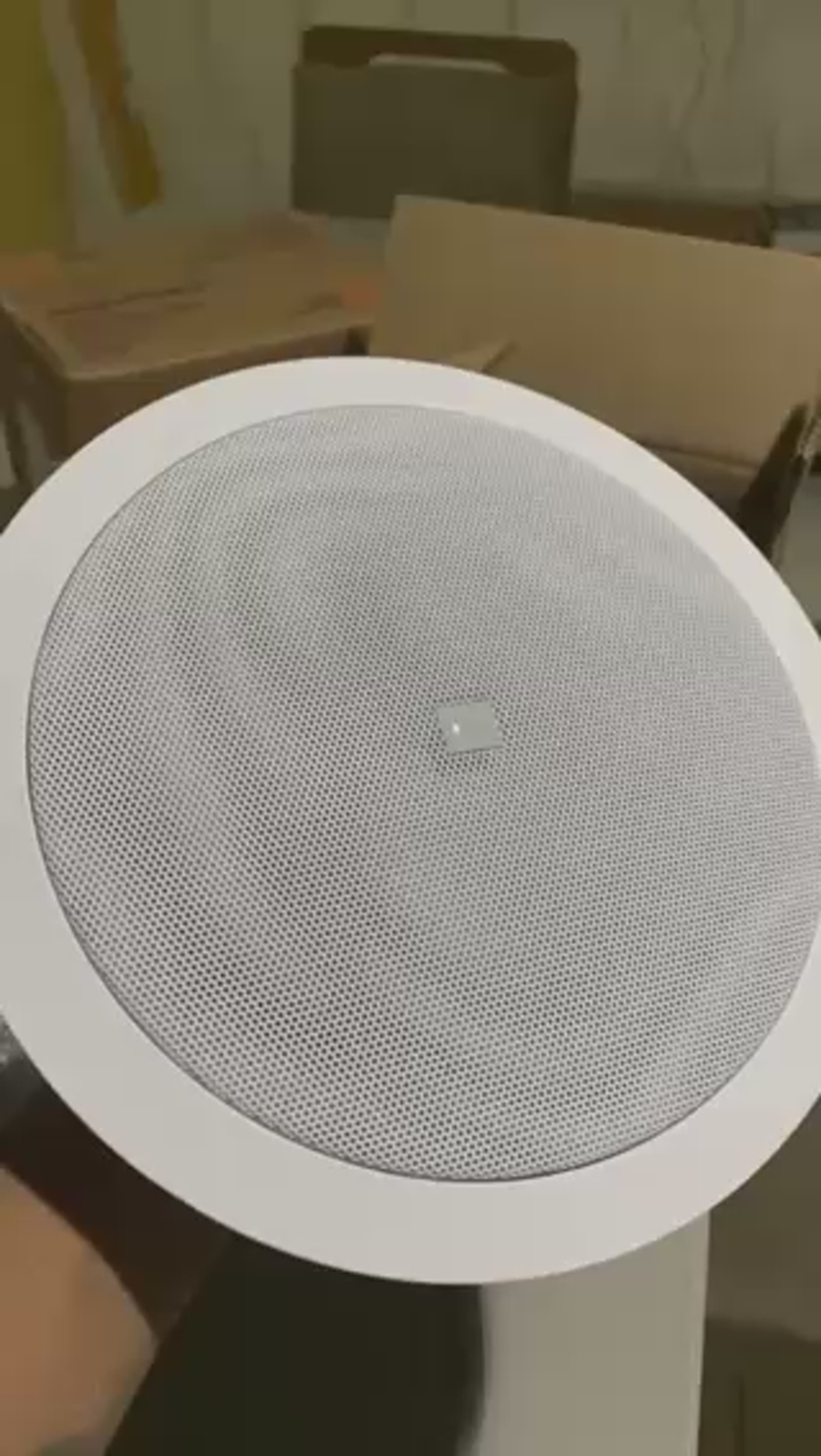 Caixa de Som de Teto kit com 2 JBL imagem