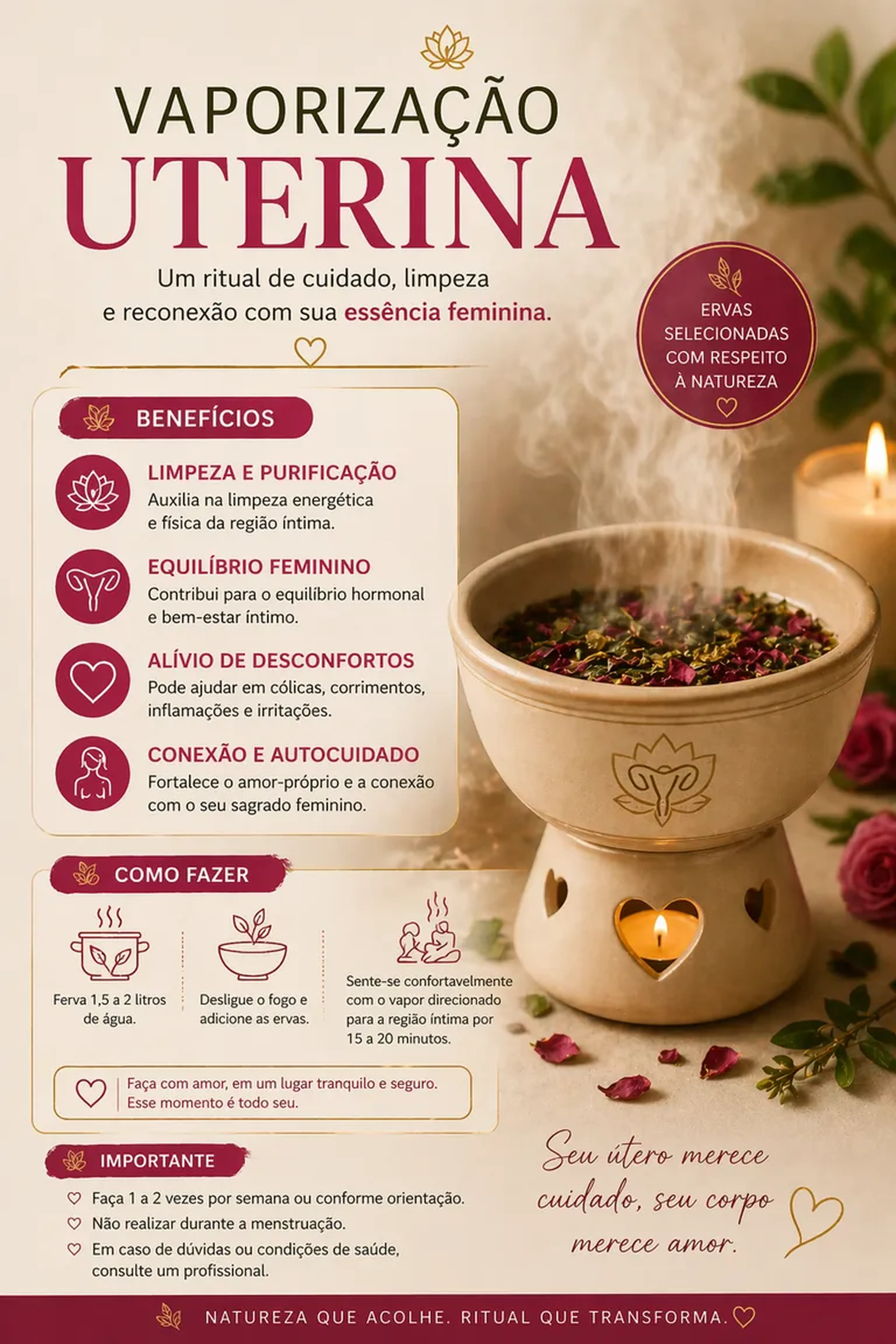 Vaporização uterina imagem