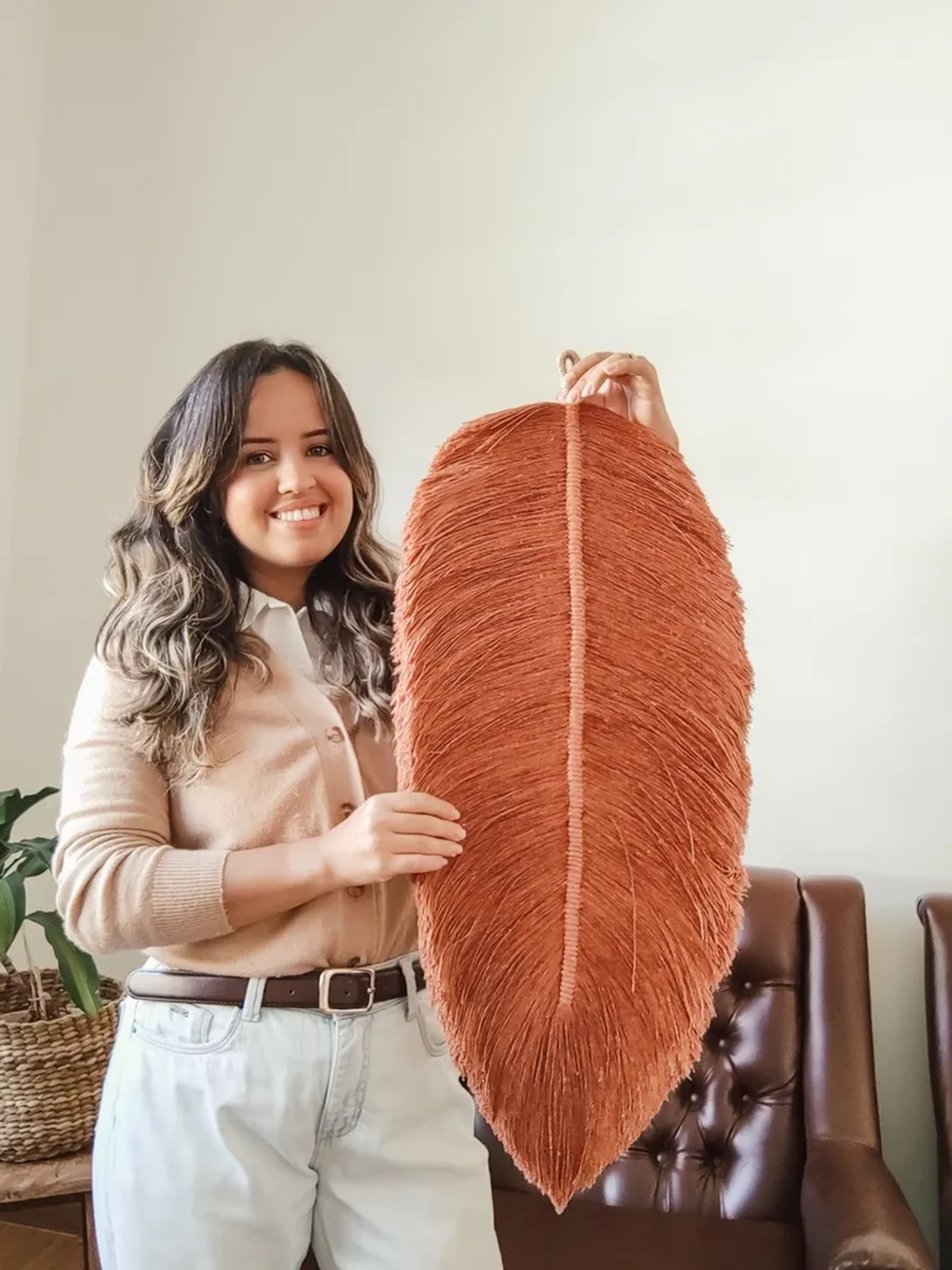 Folhão de Macrame imagem