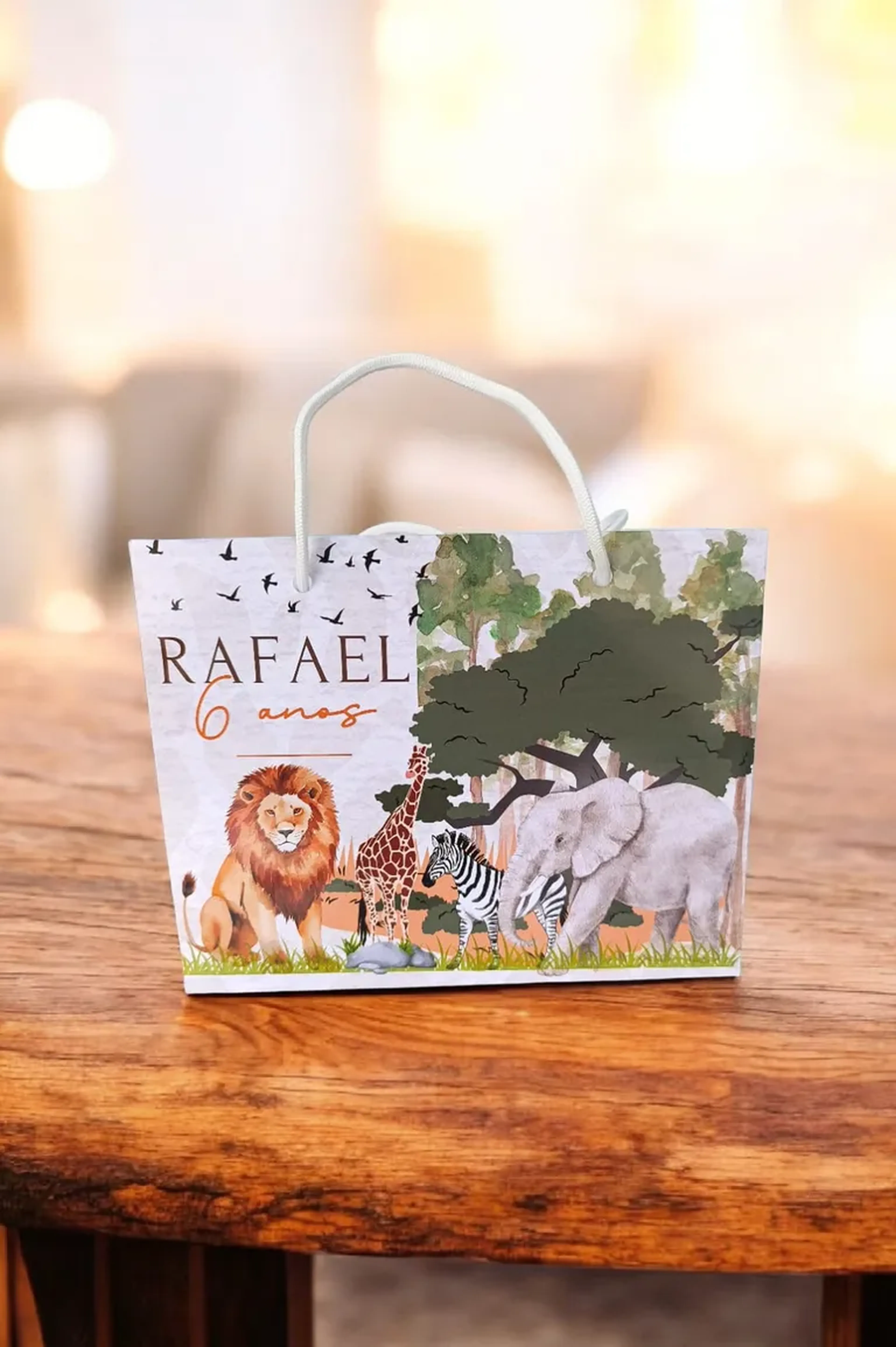 Sacola Personalizada SAFARI PDF OU STUDIO SILHOUETTE imagem