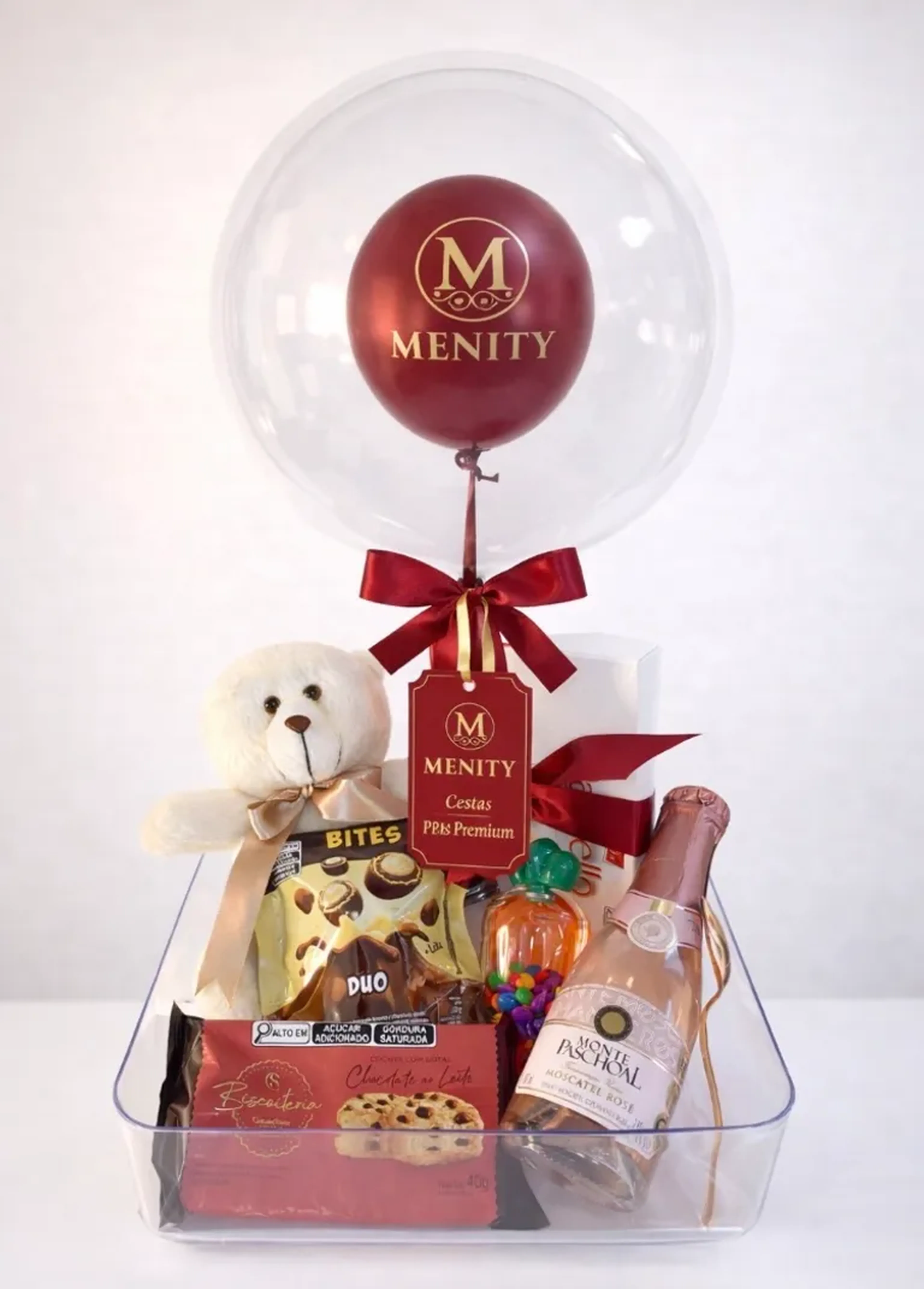 A. Cesta Viva Vida Menity - By chocolates Cacau Show imagem