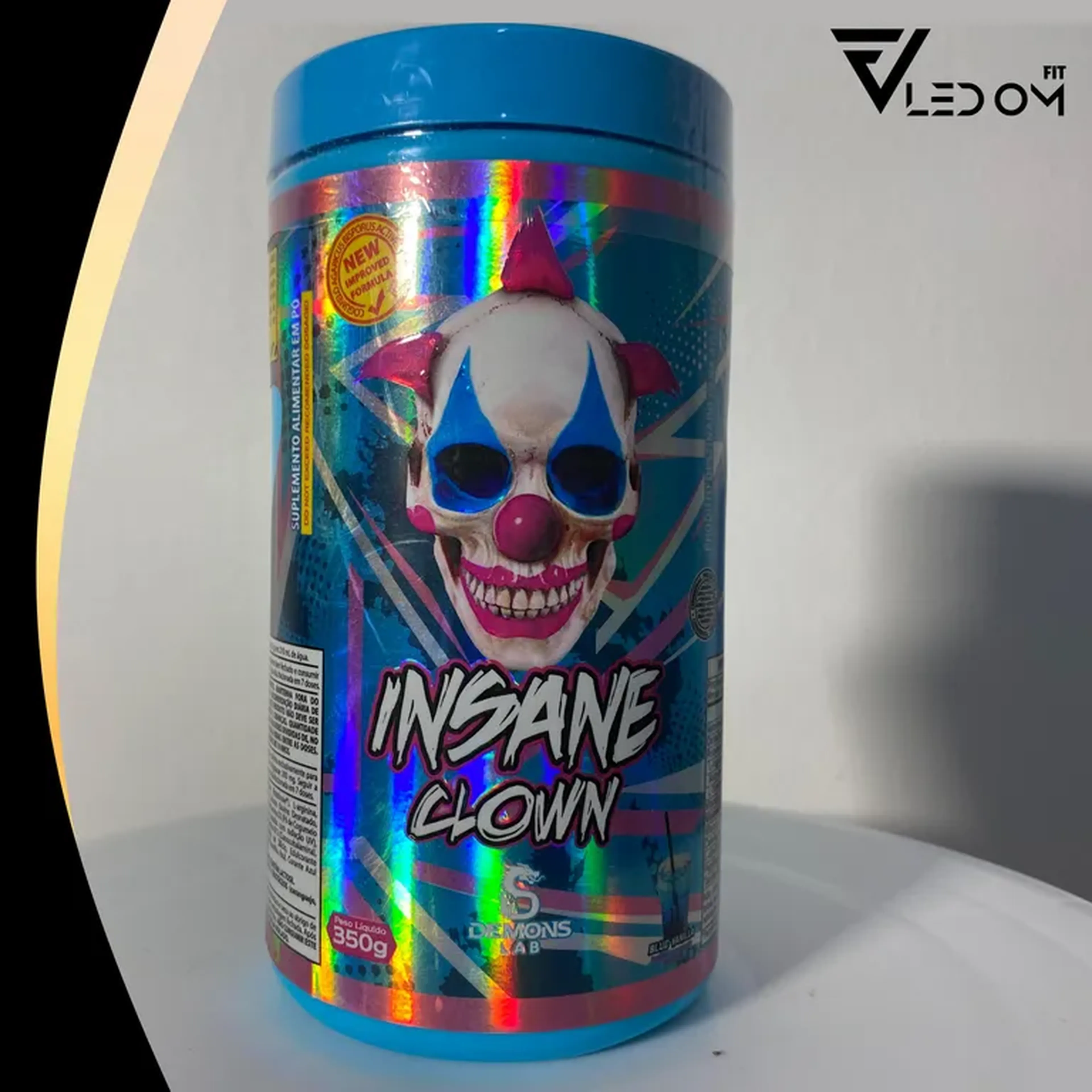 Pré-treino Insane Clown - 350g - Blue Vanilla imagem