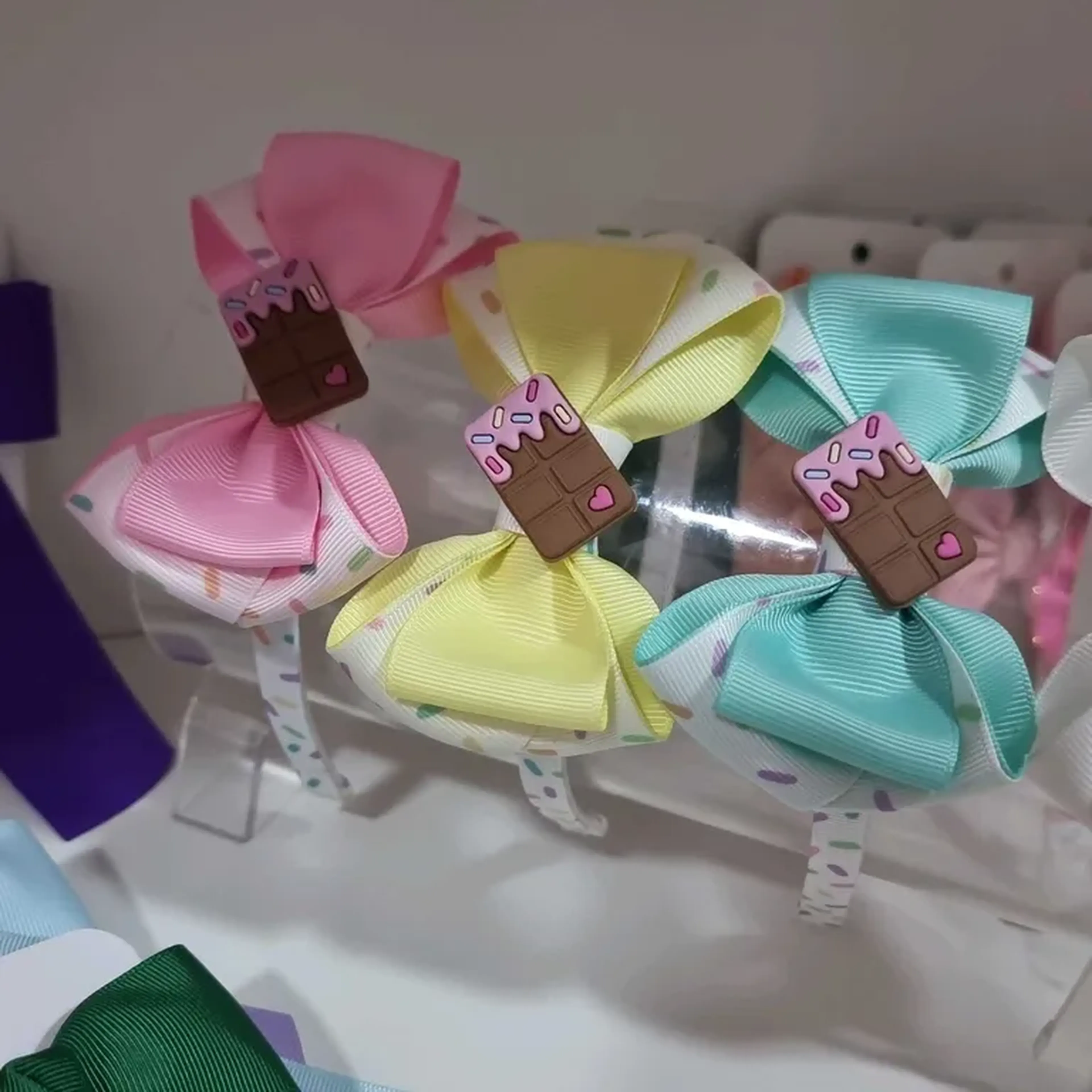 tiara chocolate imagem