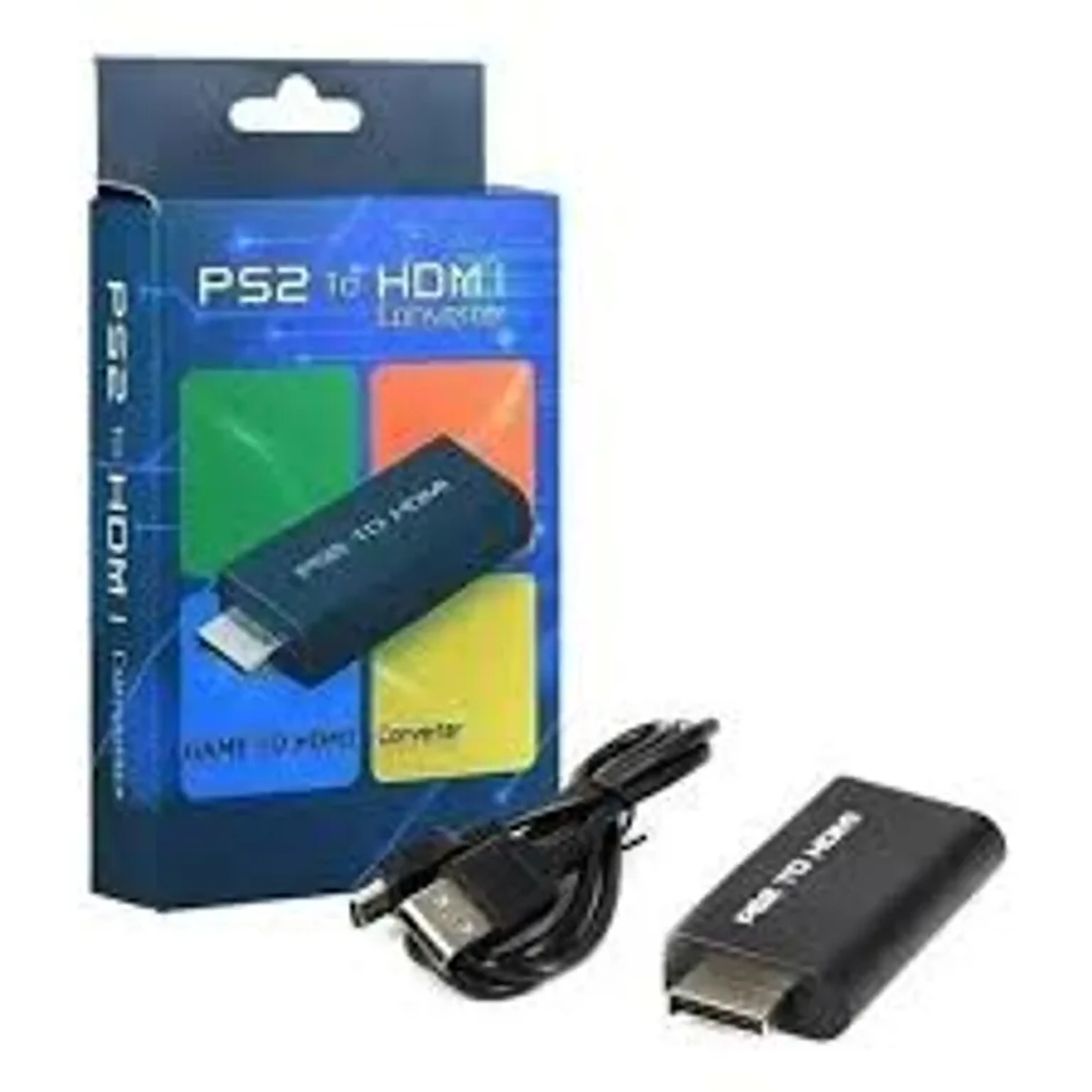 Adaptador Conversor Para Ps2 Ps3 Áudio Vídeo Para Cabo Hdmi HDTV imagem