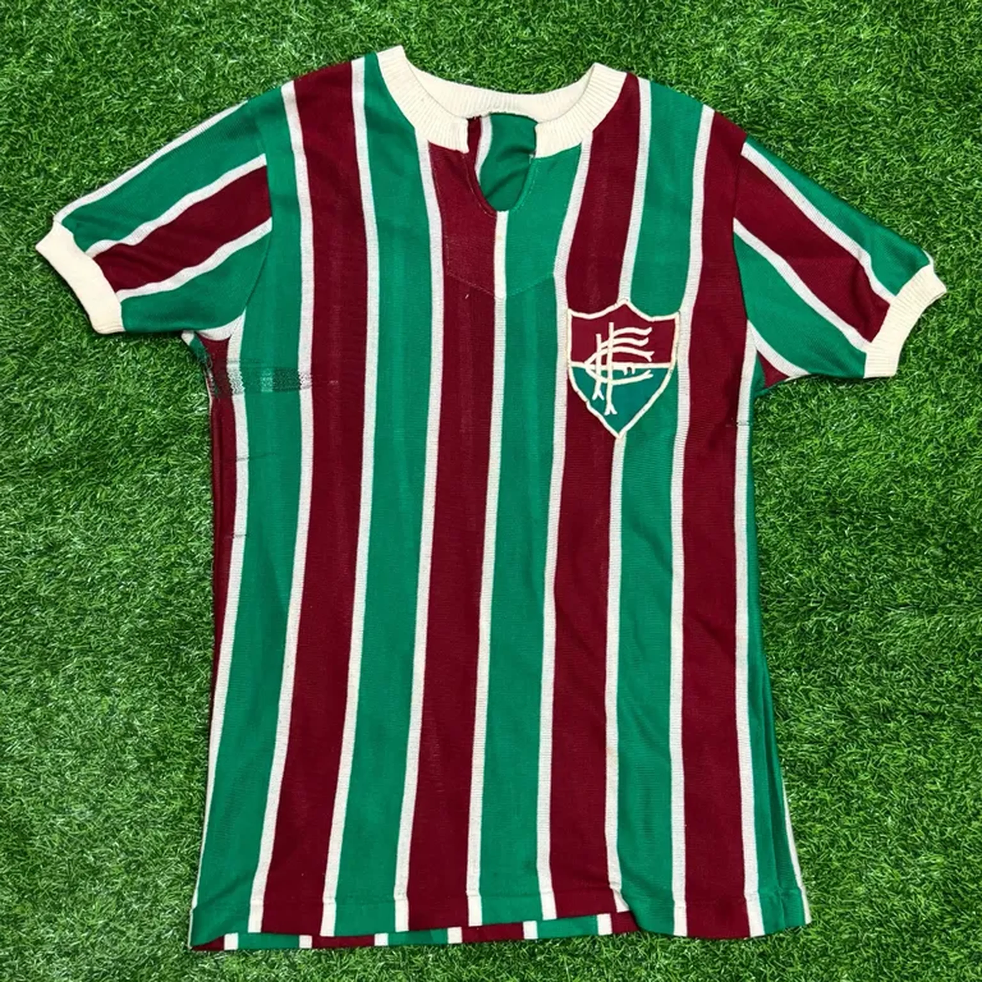 Camisa Fluminense Anos 70 - TAM 10 imagem