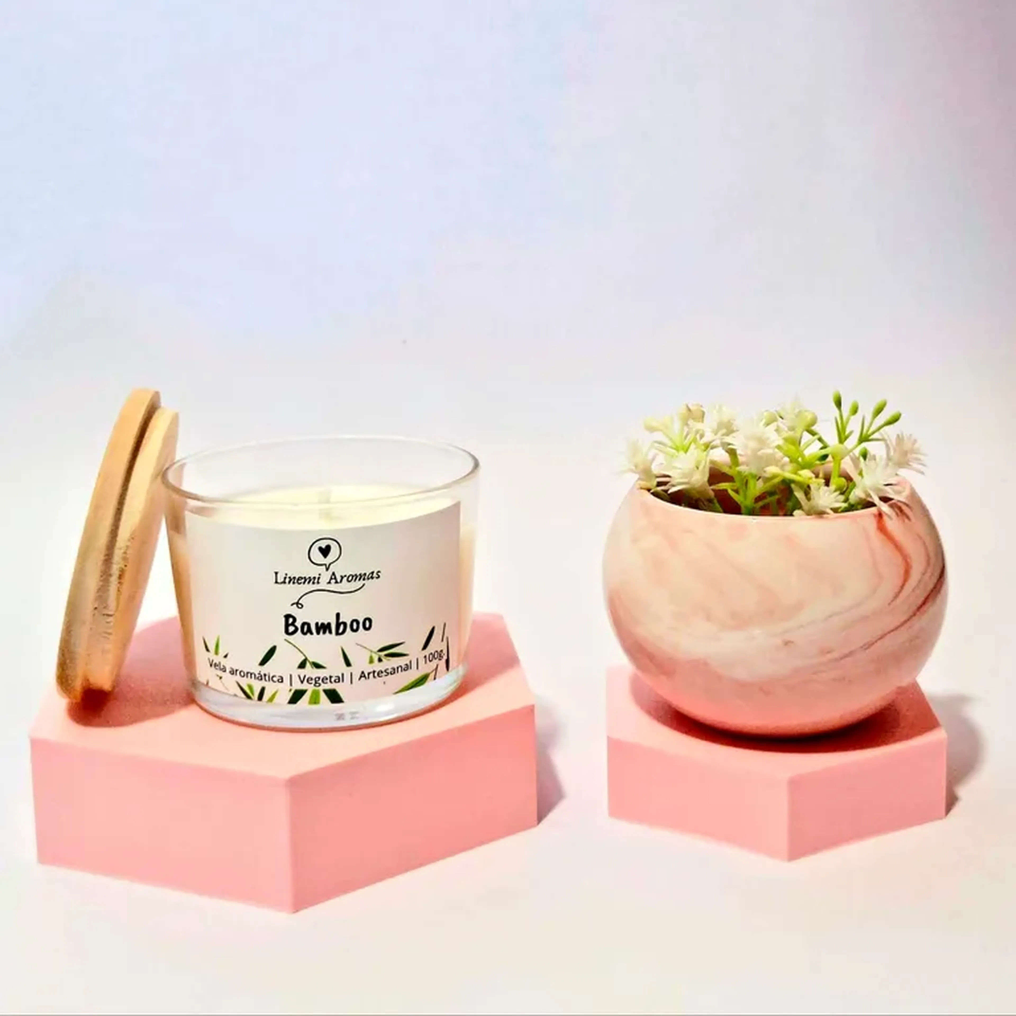 Vela Aromatica Bamboo imagem