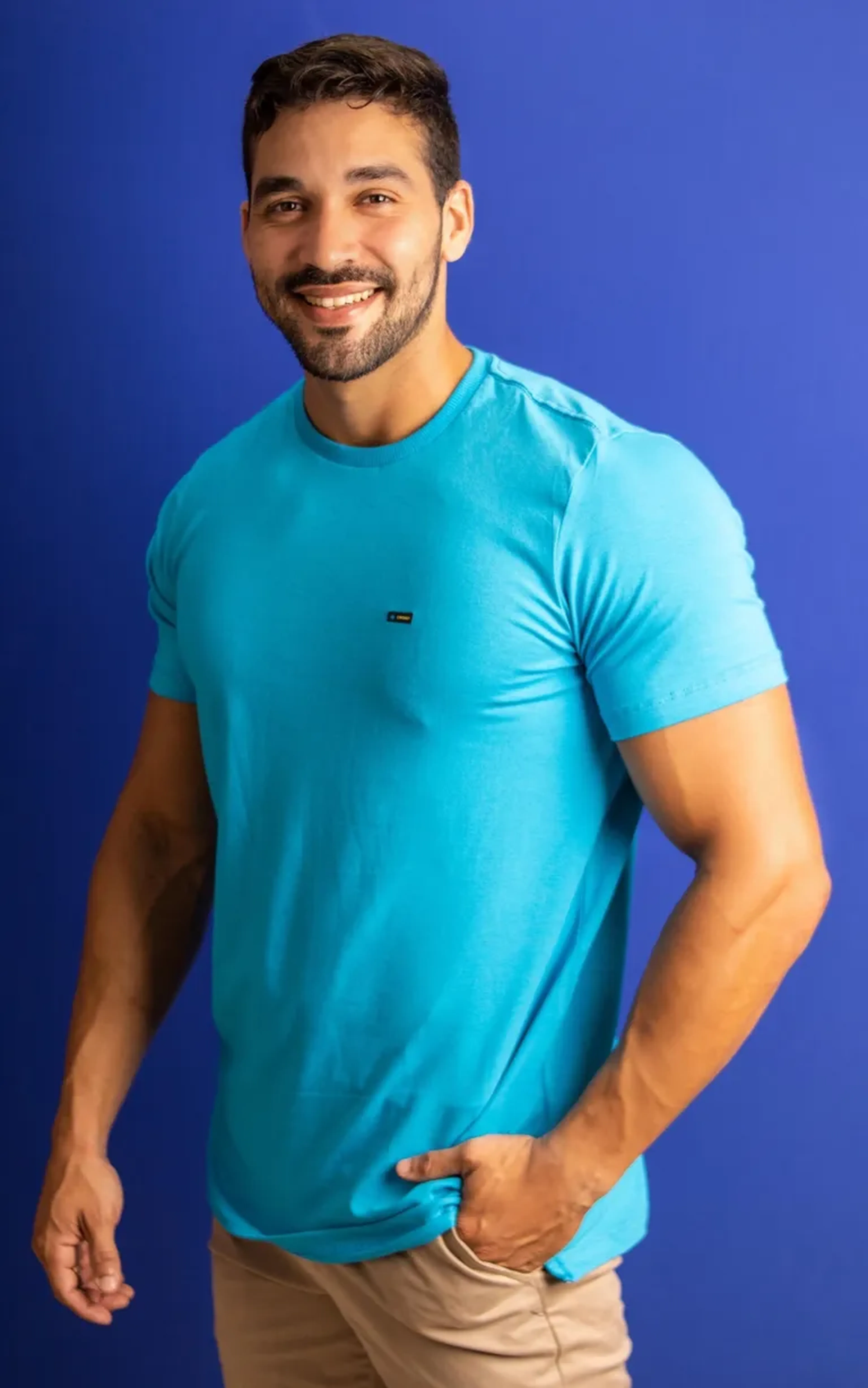 Camisa Azul imagem