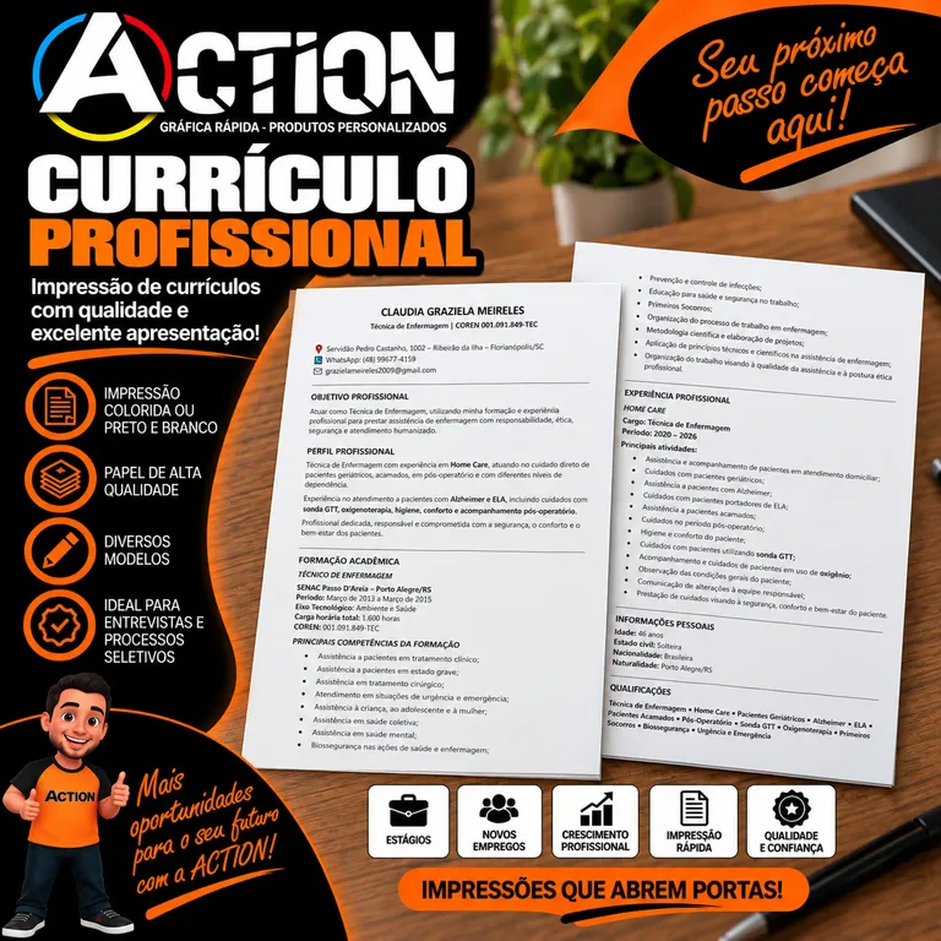 Curriculo PDF imagem