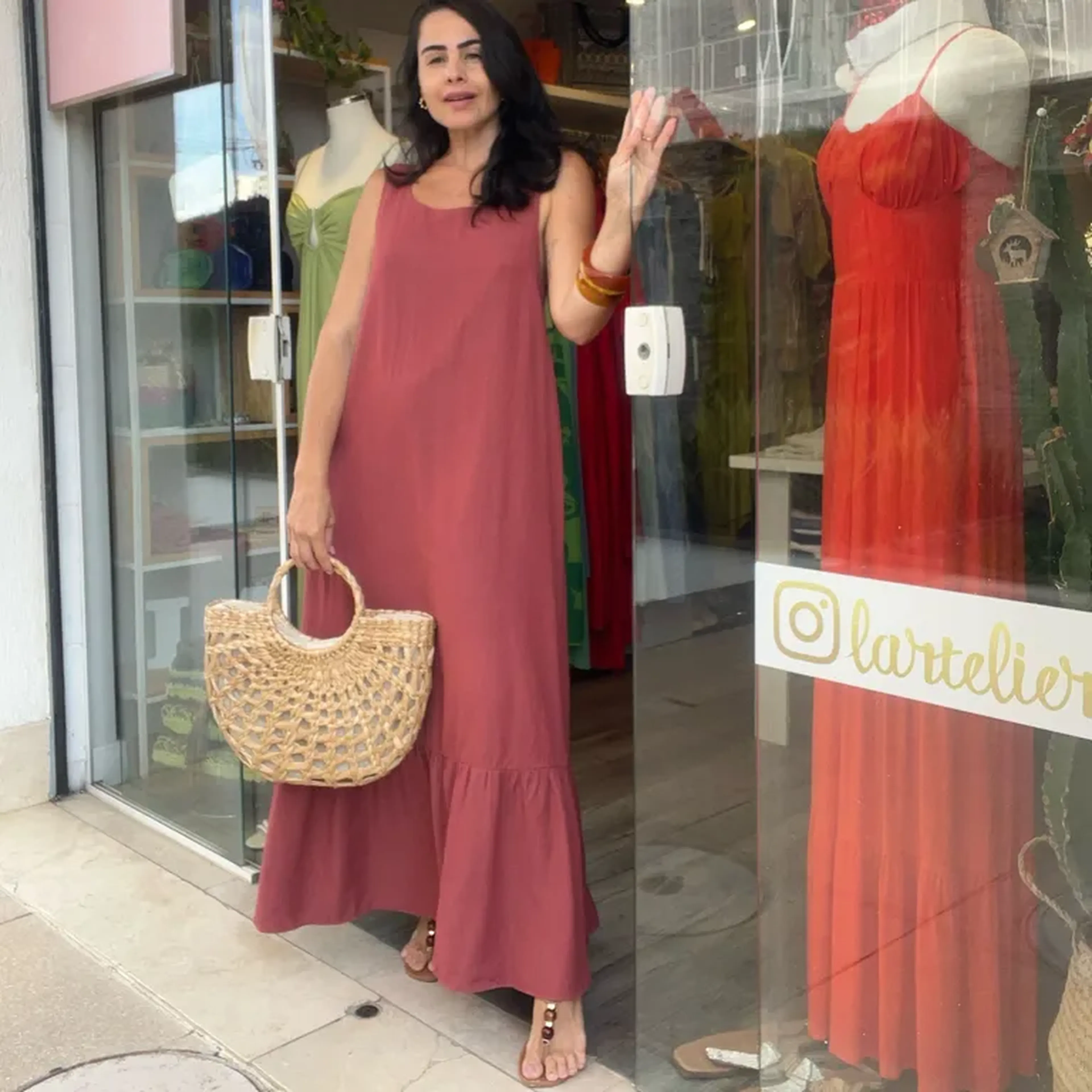 Vestido Lisa imagem