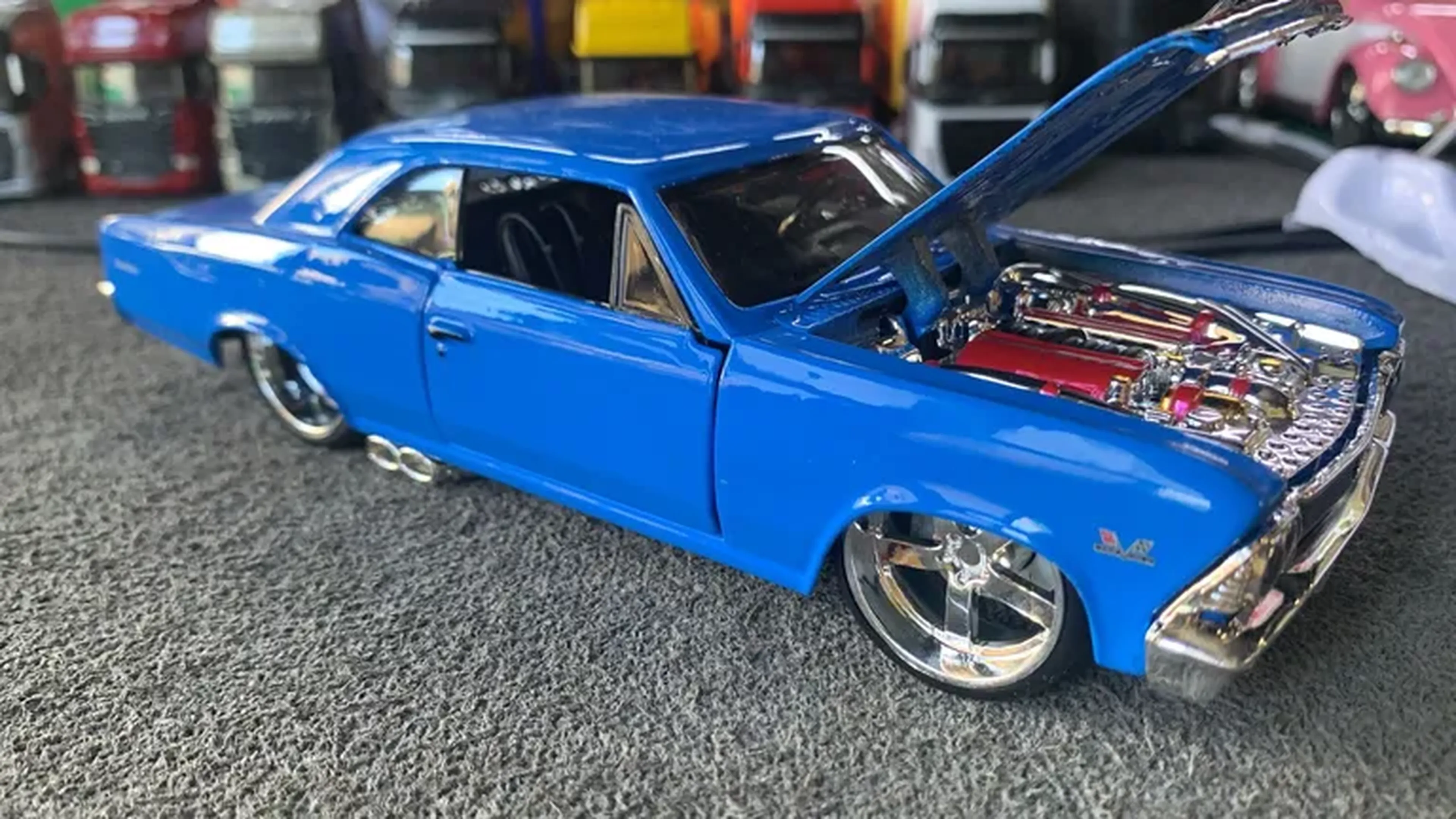 CHEVROLET SS 306 1966 escala 1.24 imagem