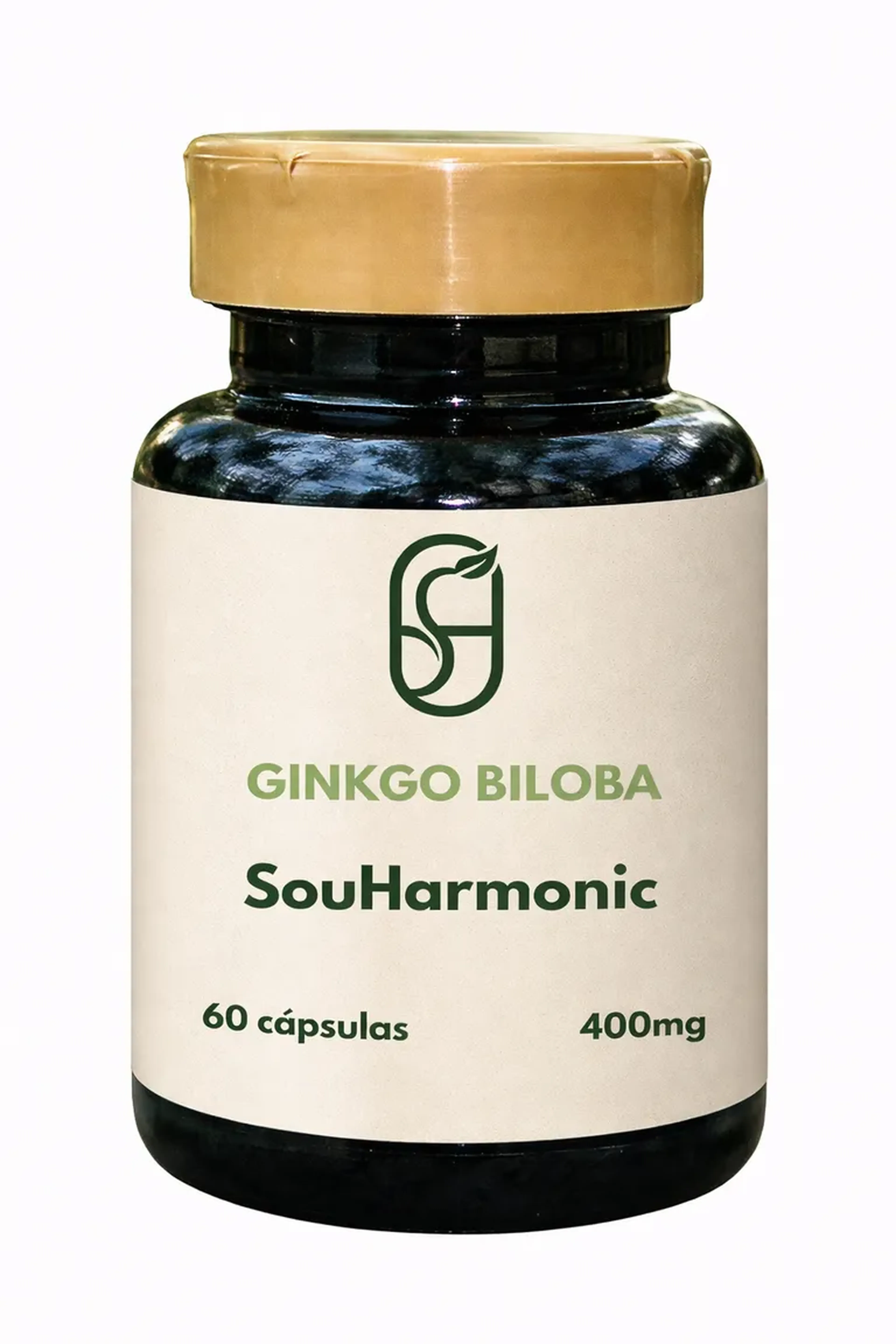 GINKGO BILOBA - POTE COM 60 CÁPSULAS DE 400MG imagem