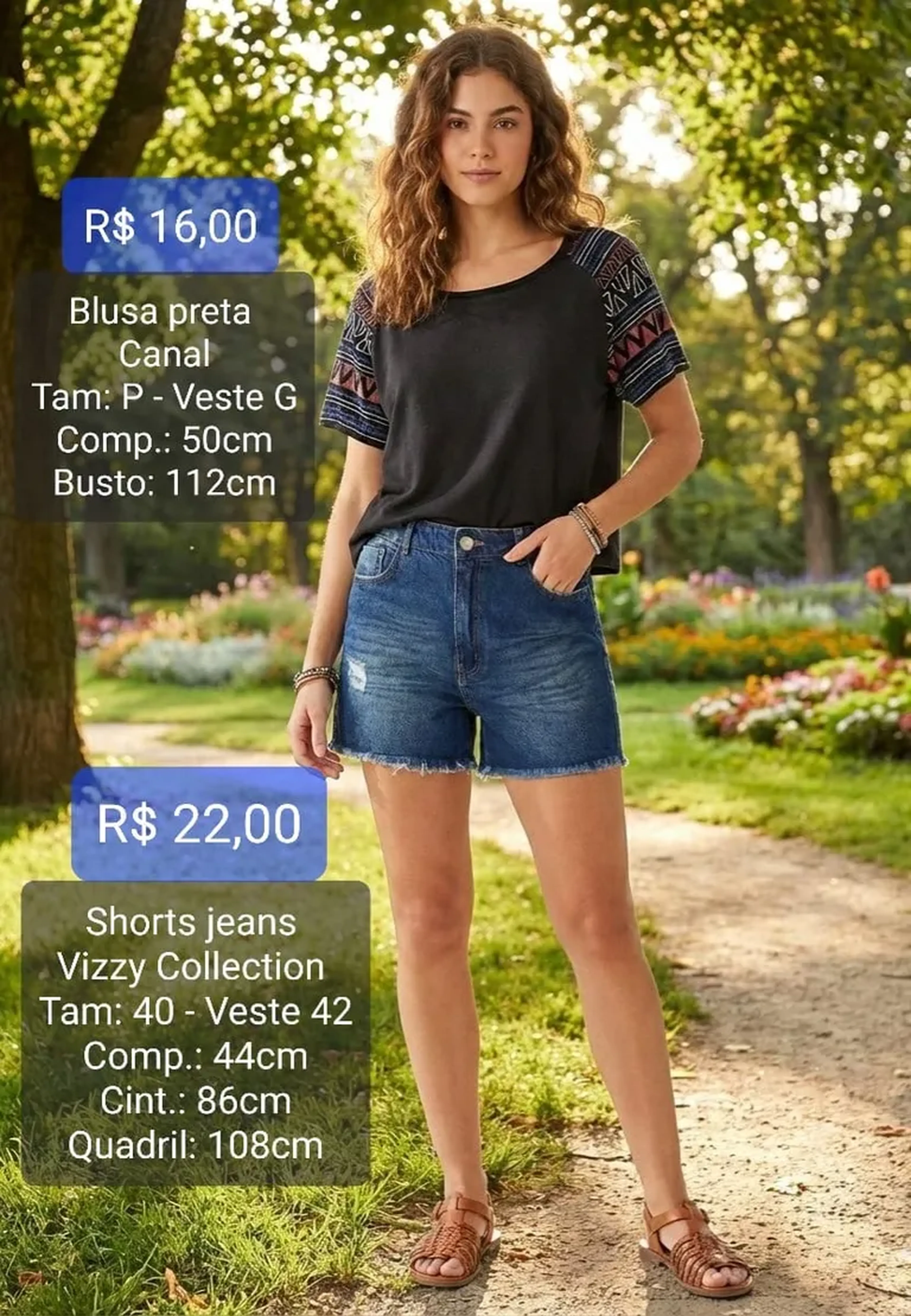 Shorts Vizzy 42 imagem