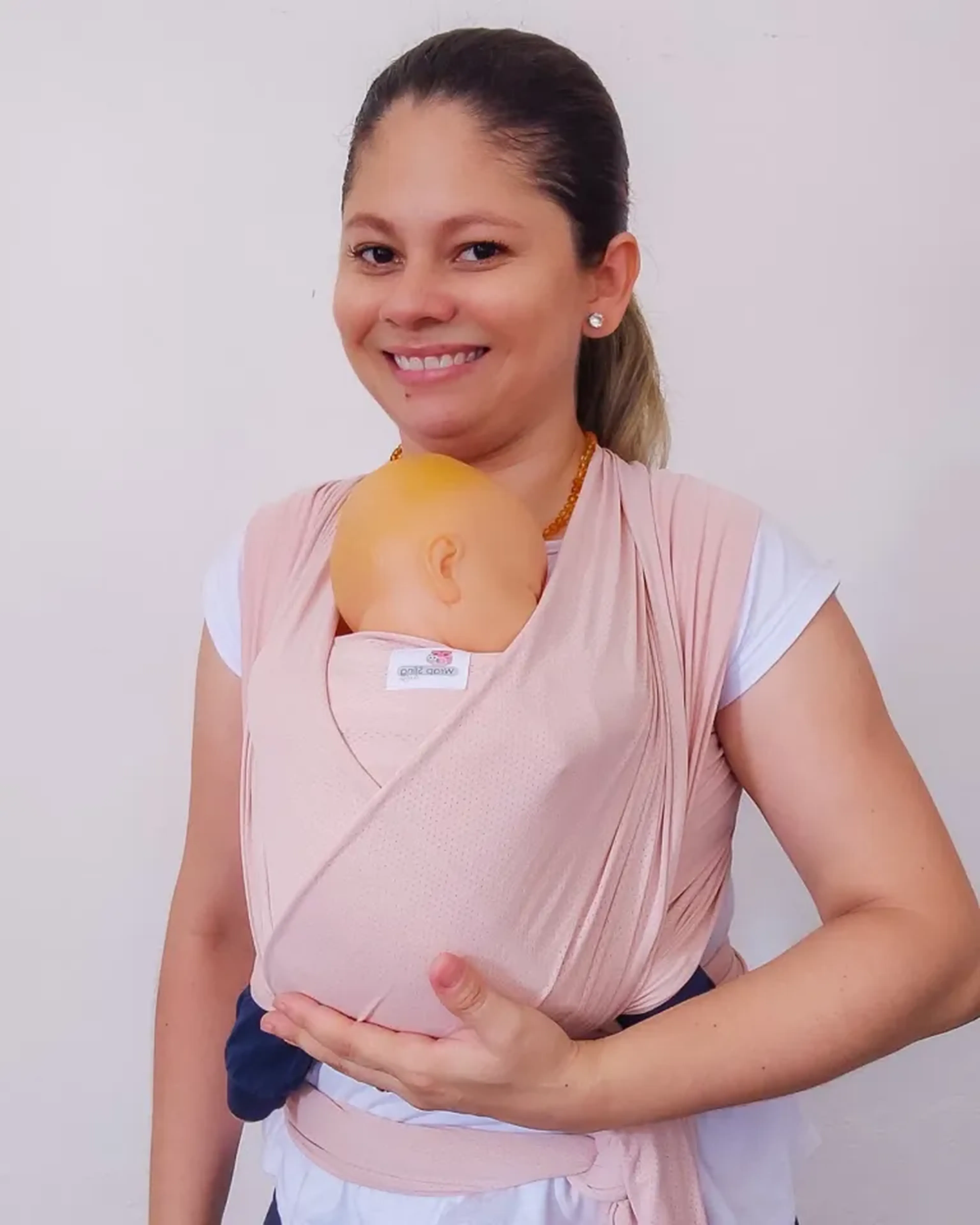 Wrap Sling Dryfit Rosé imagem