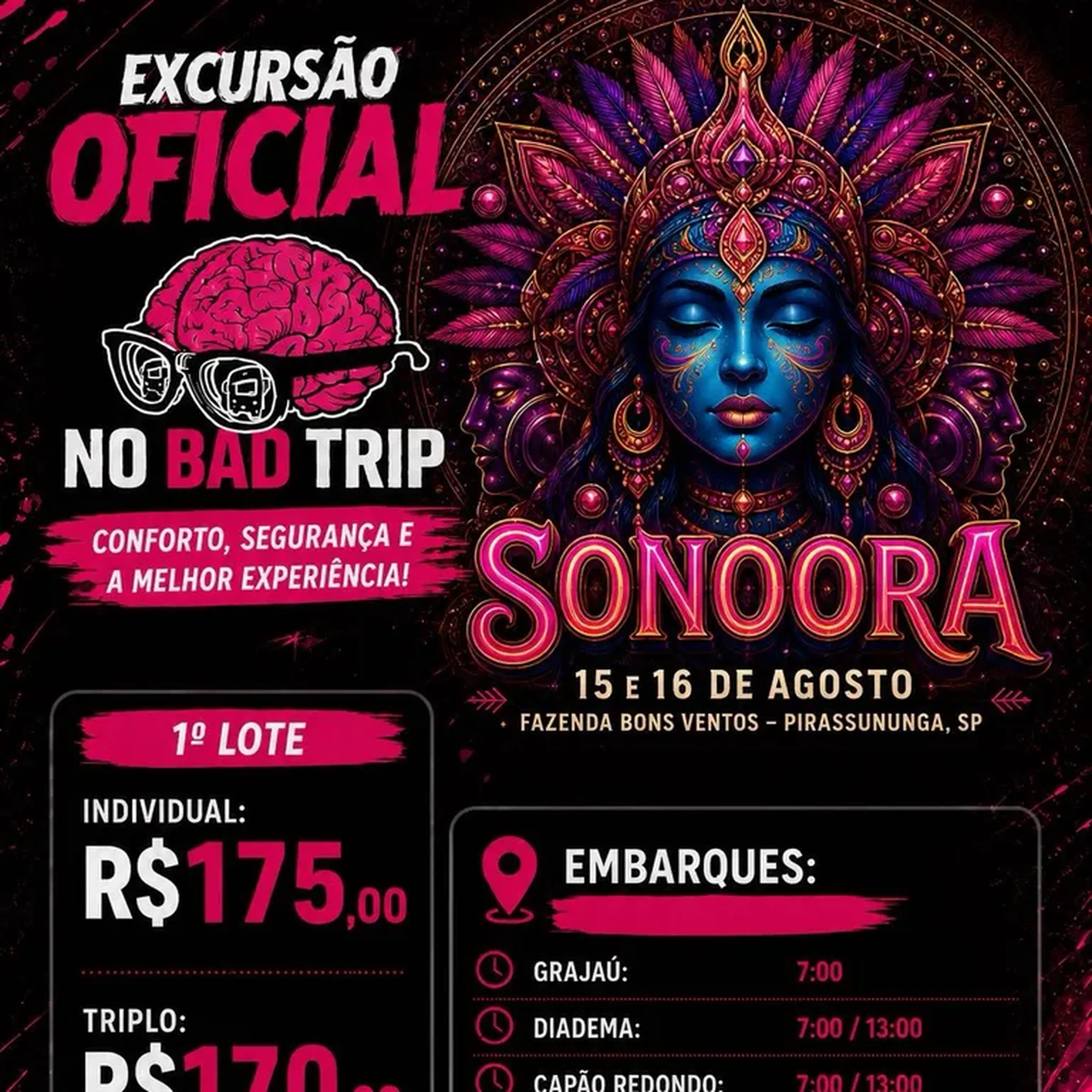 COMBO DUPLO EXCURSÃO SONOORA imagem