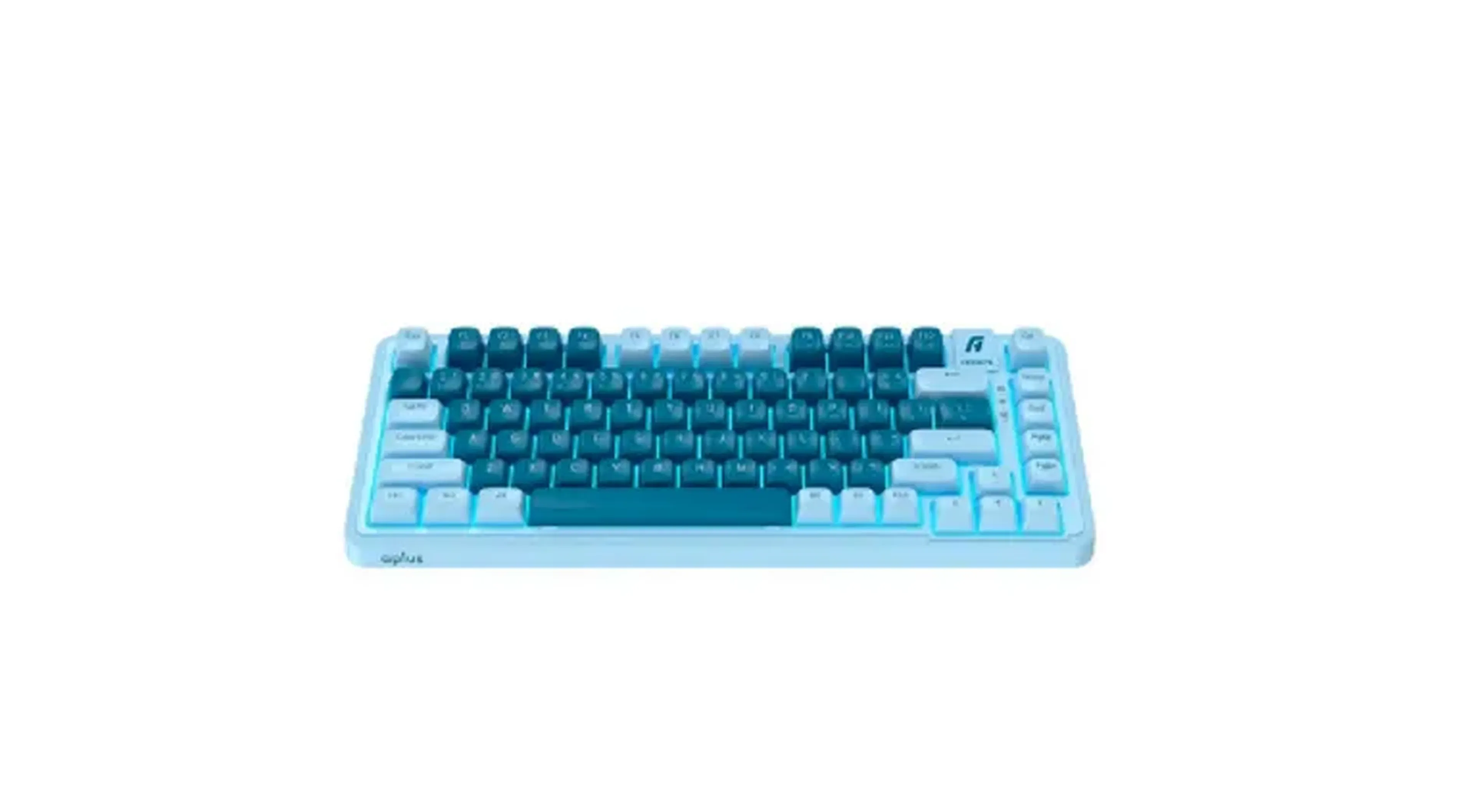 Teclado Gamer Gasket Cetus 75 Switch Red Jerszzy USB tipo A Azul imagem