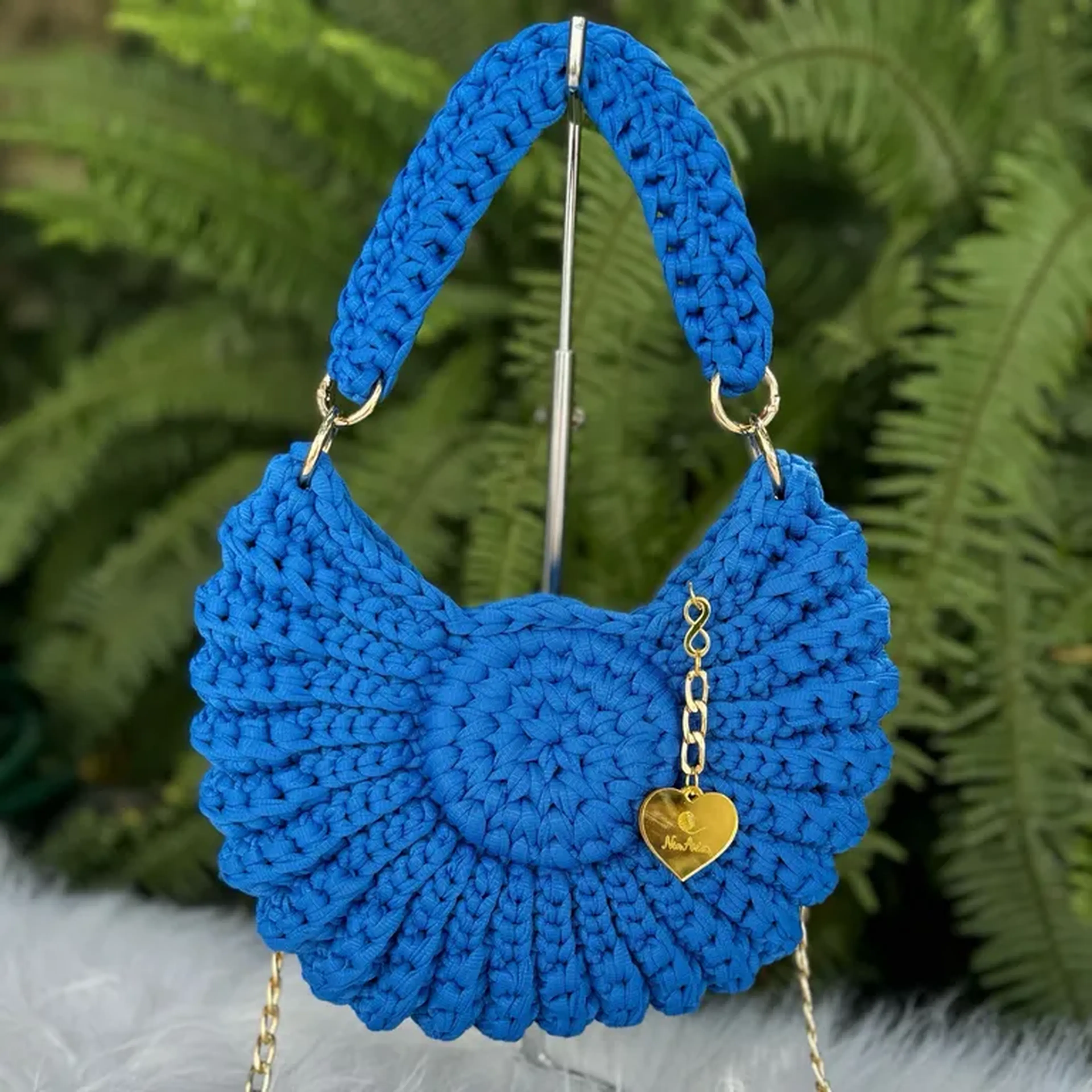 bolsa azul imagem