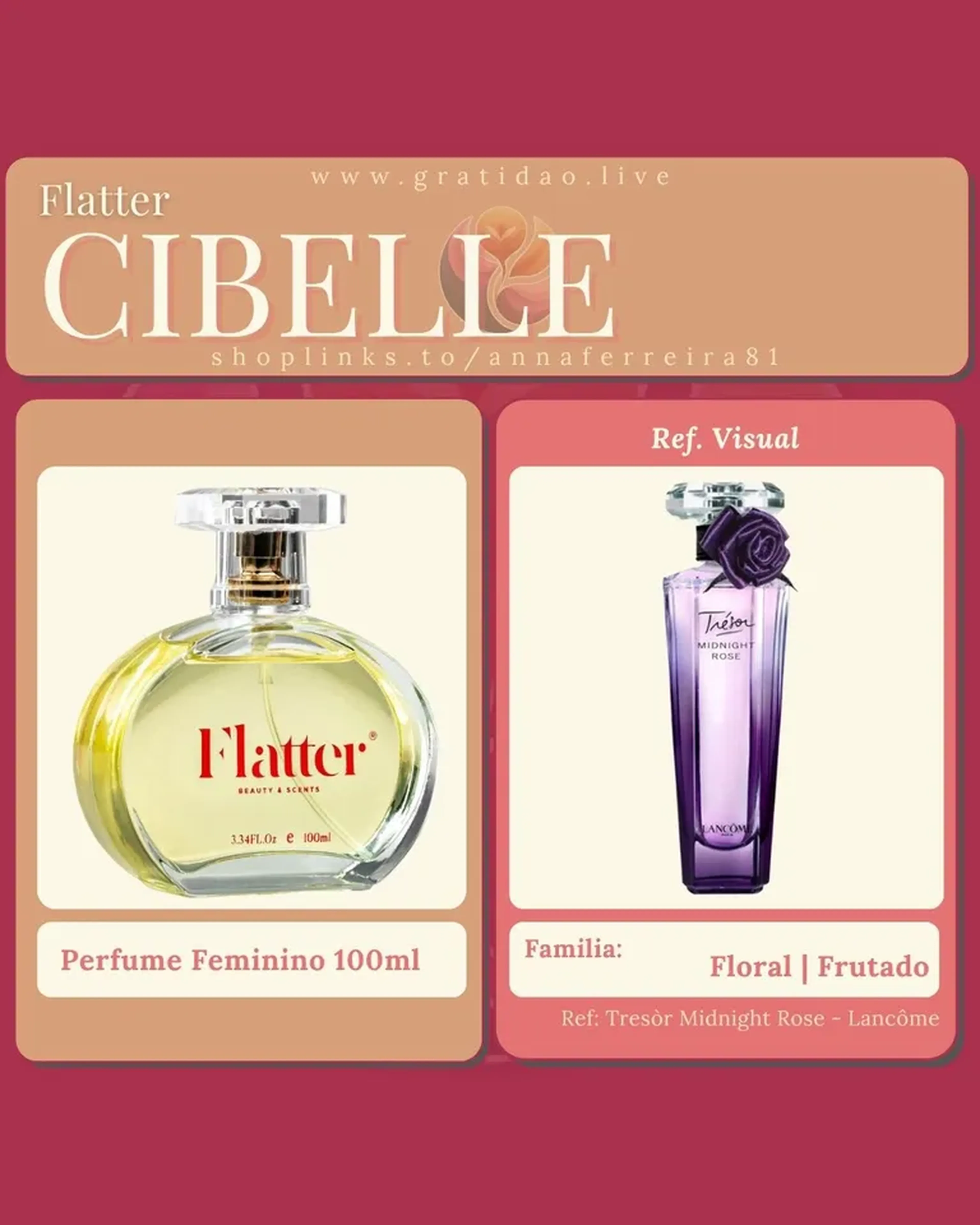 Cibelle - Perfume Feminino imagem