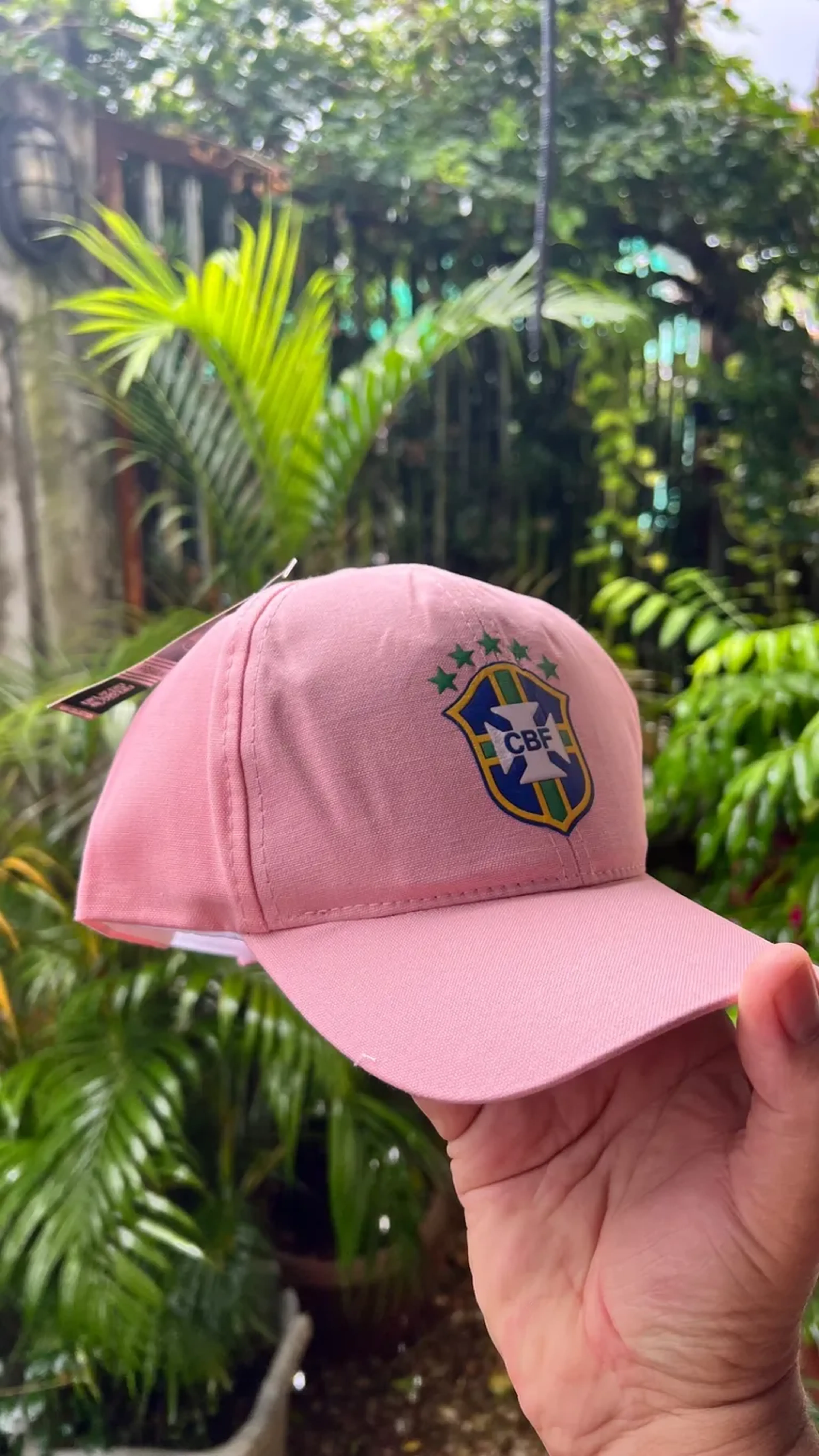 Boné feminino seleção Brasileira imagem