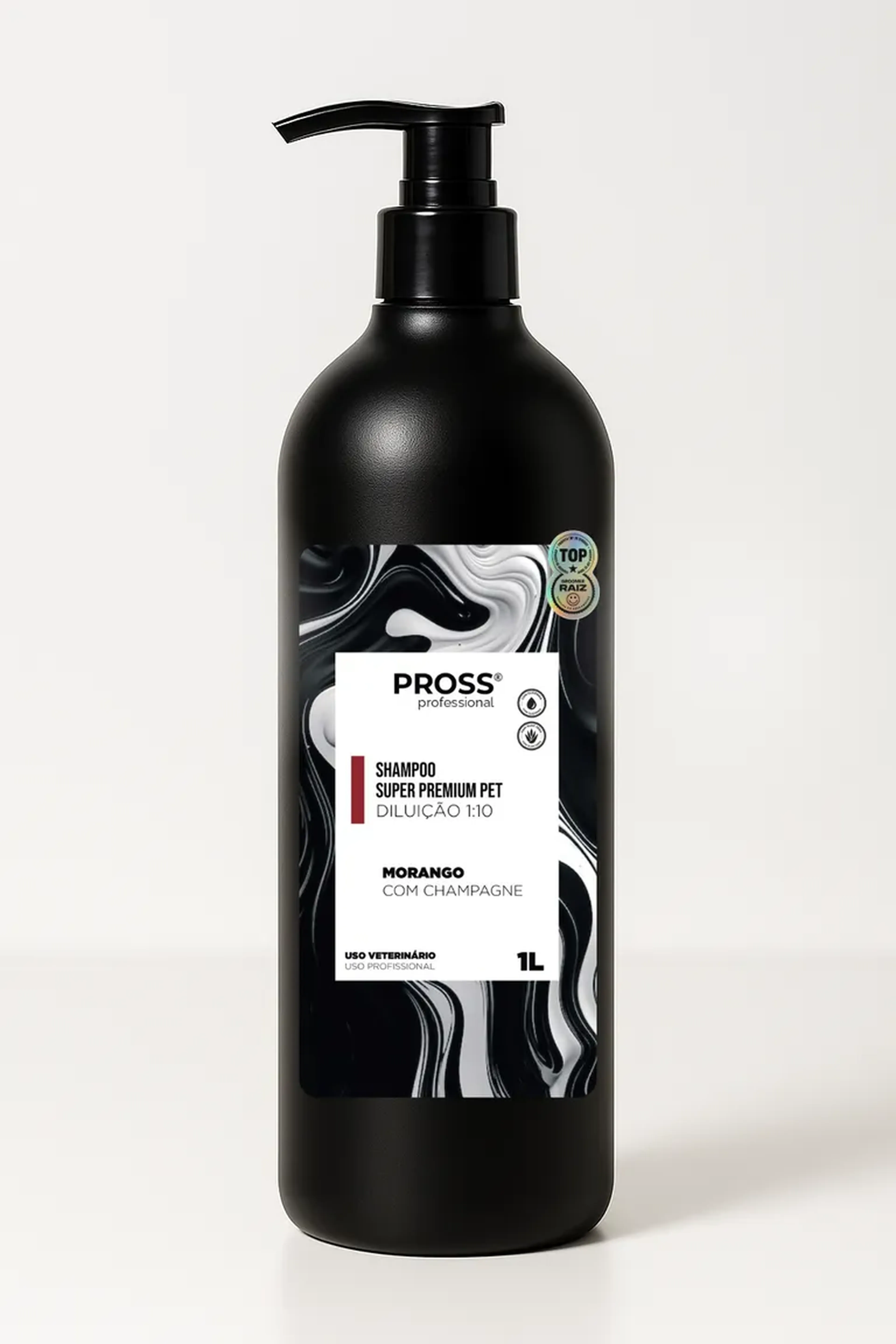 Shampoo Morango com Champagne Pross 1L imagem