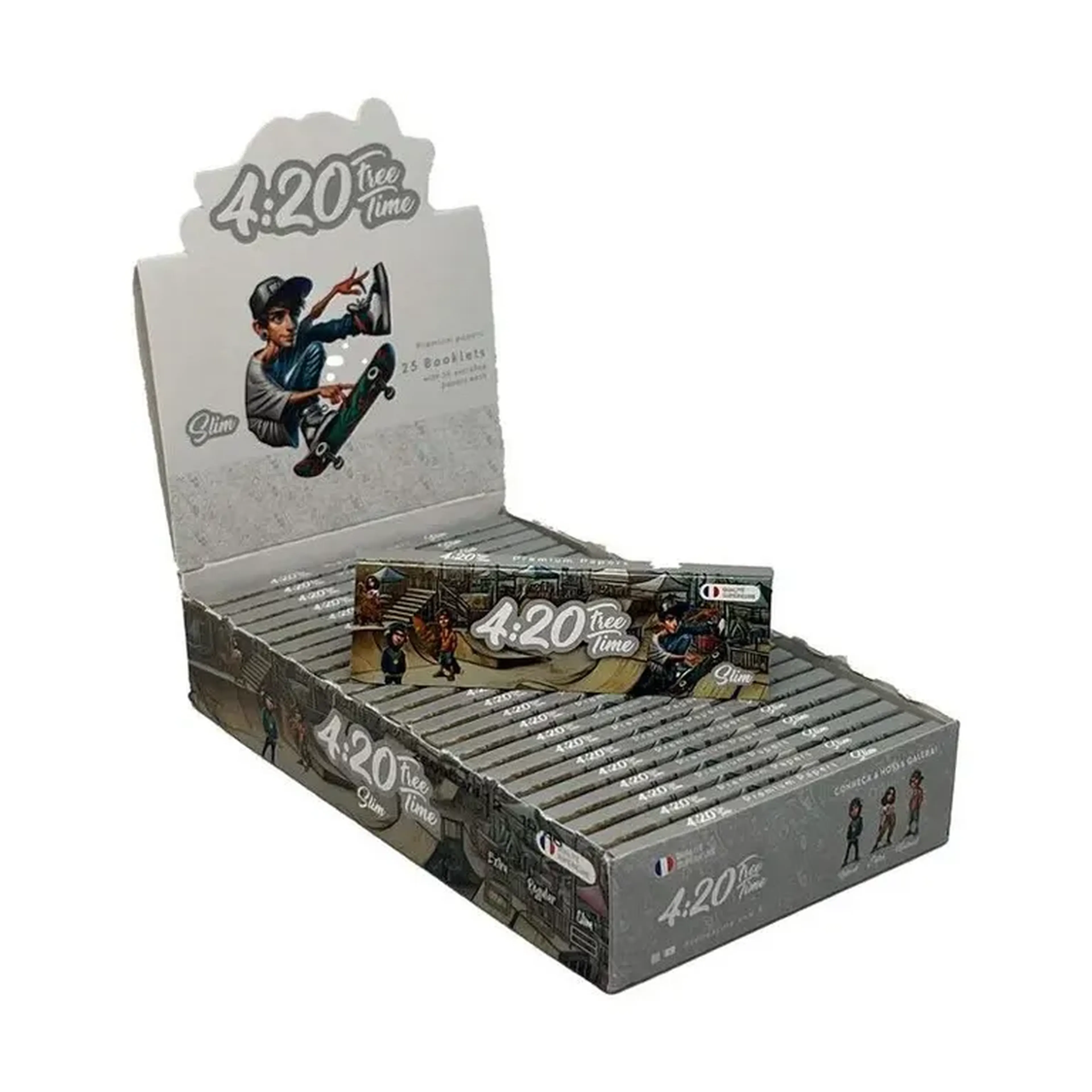 Caixa Seda 4:20 Free Time Slim Mini Size C|25 imagem