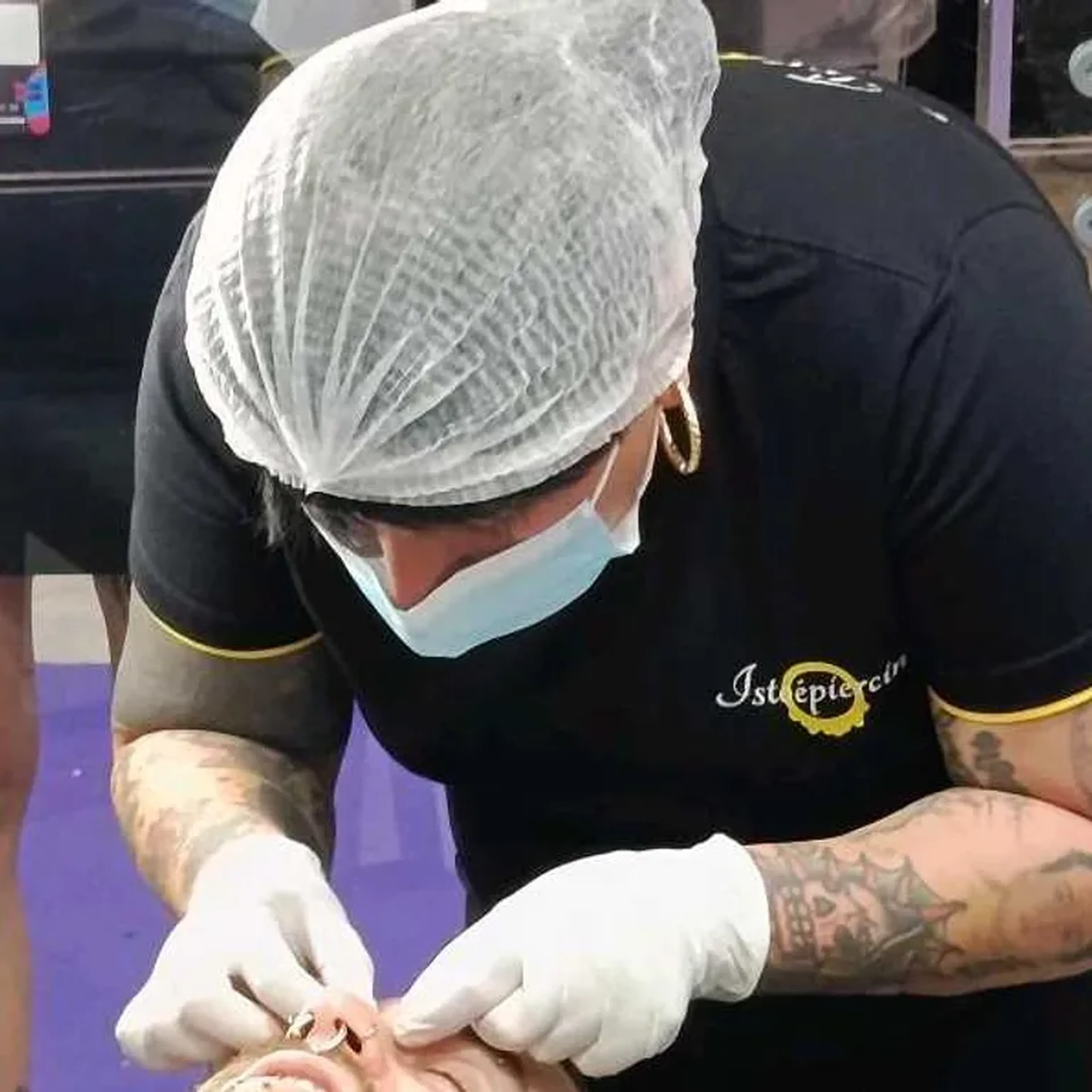 1 Perfuração ( mão de obra+esterilização+laser) joia não inclusa imagem