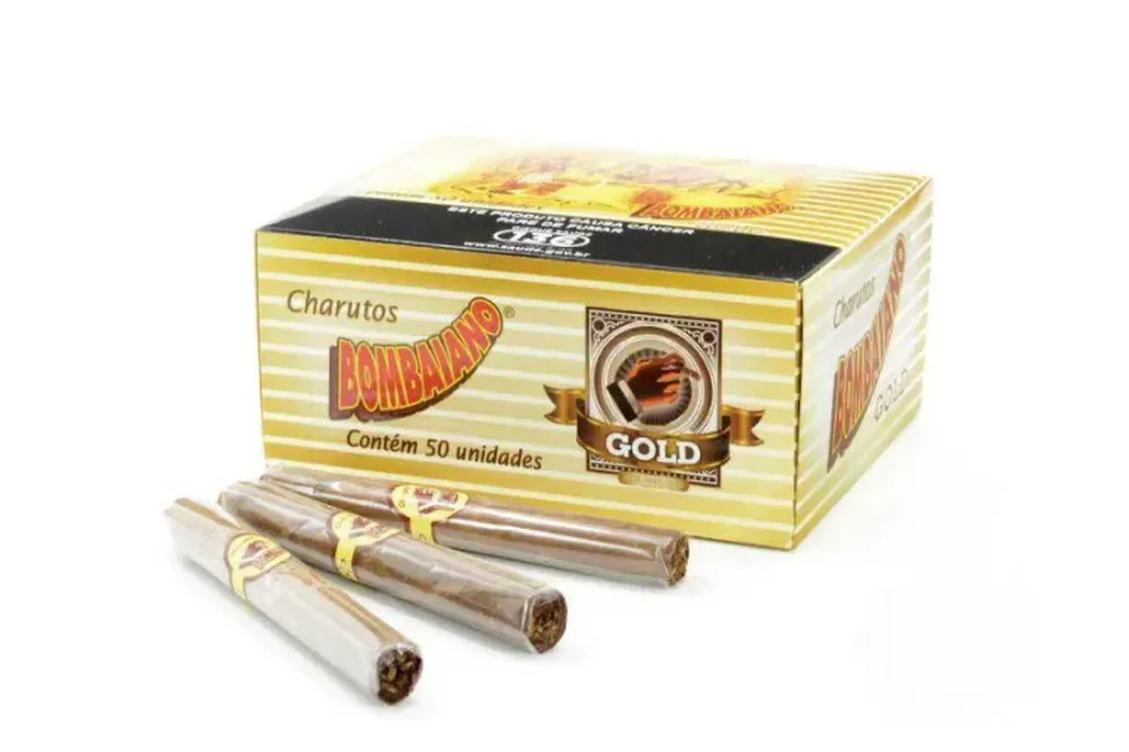 Caixa Charuto Bombaiano Gold e Extra (UNIDADE) imagem