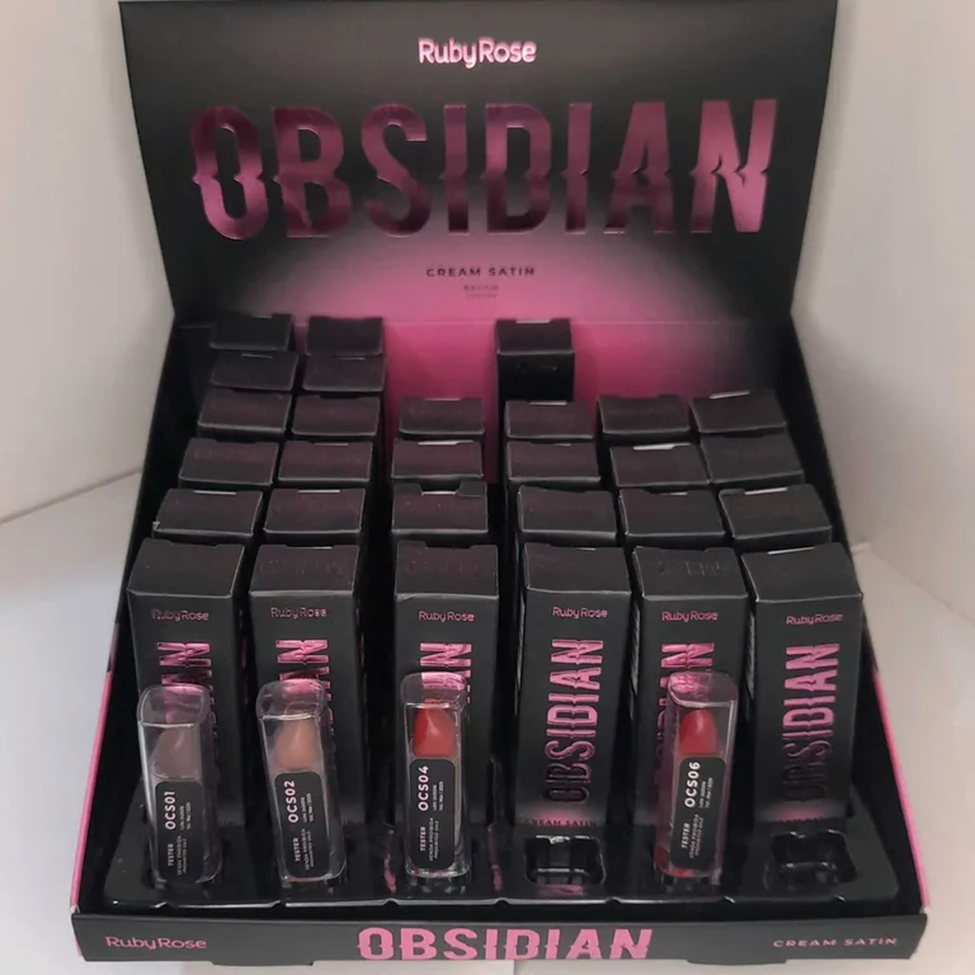 Batom cremoso Obsidian Ruby Rose imagem