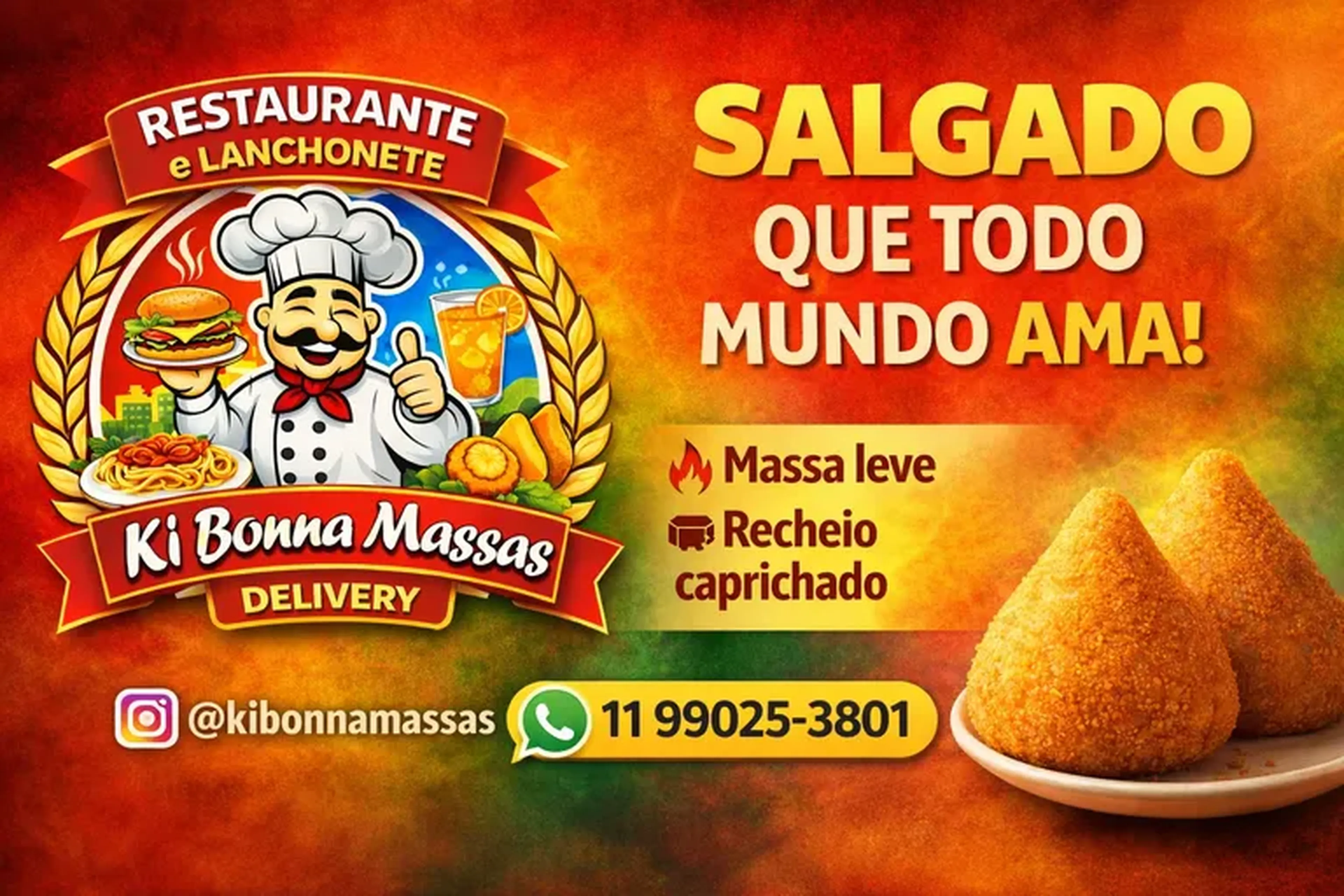 Coxinha de frango imagem