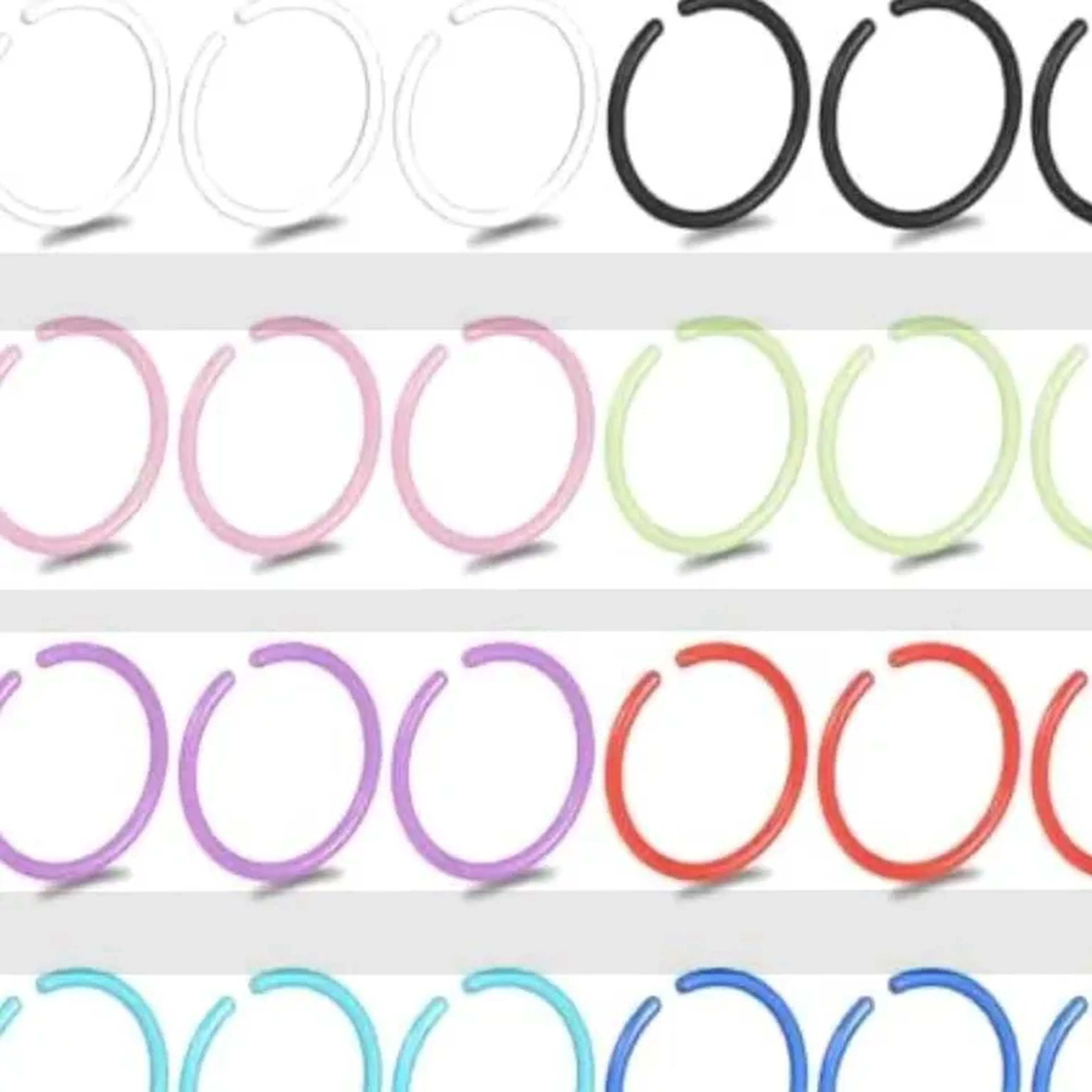 Nose Ring Bioflex cores imagem