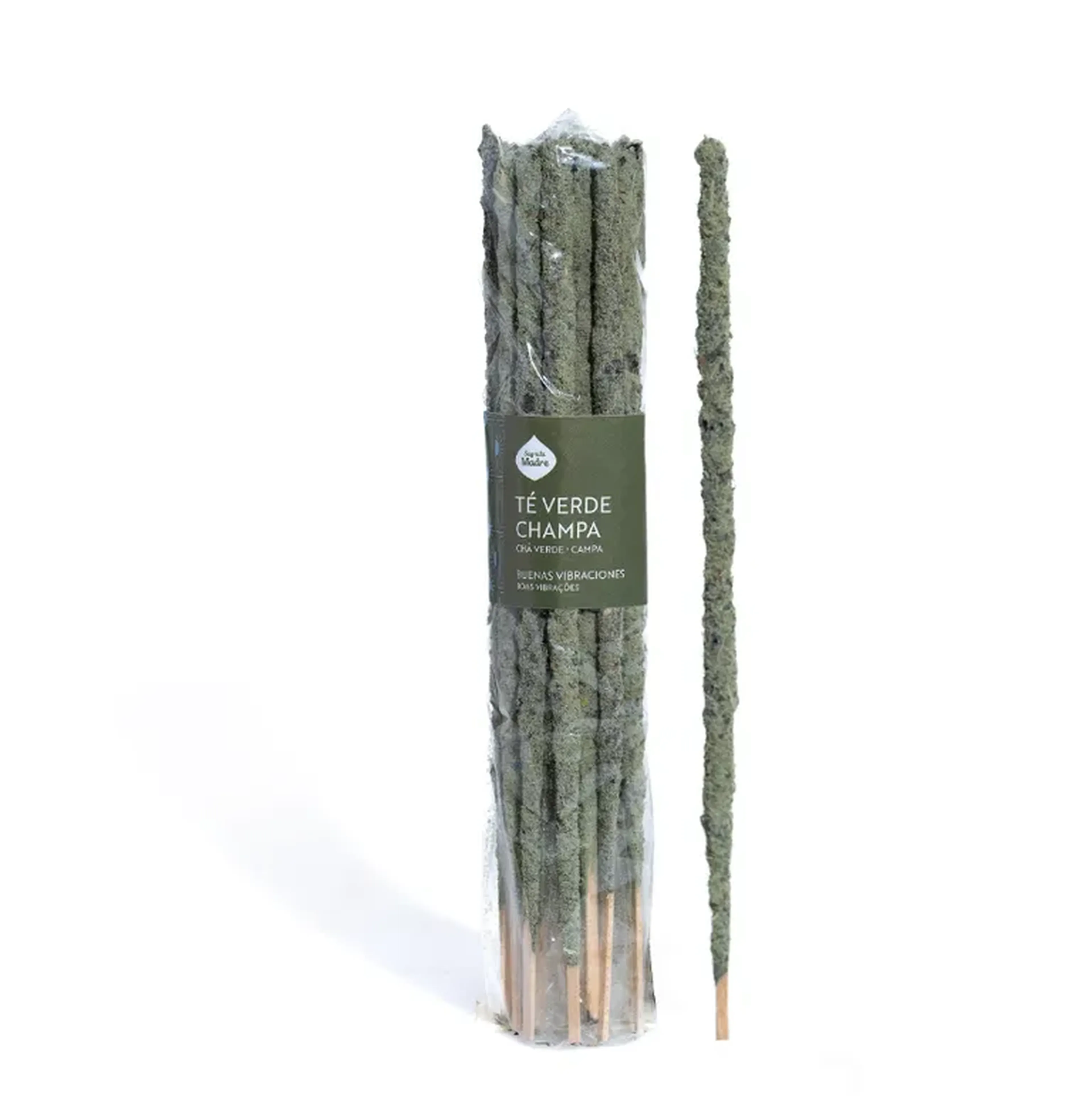 Incenso Artesano Chá Verde e Flor de Champa (unidade) imagem