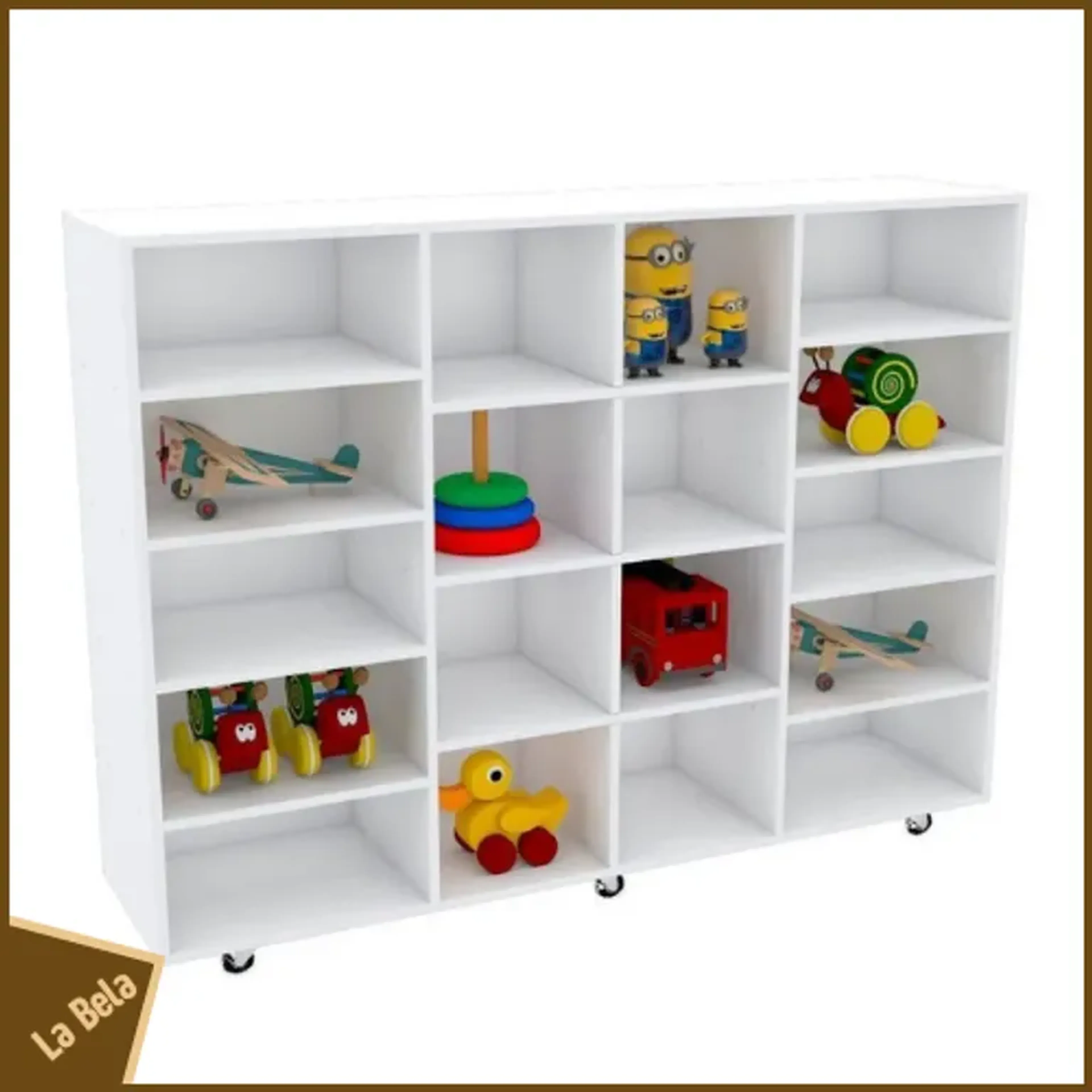 Estante Infantil Nichos Divididos imagem