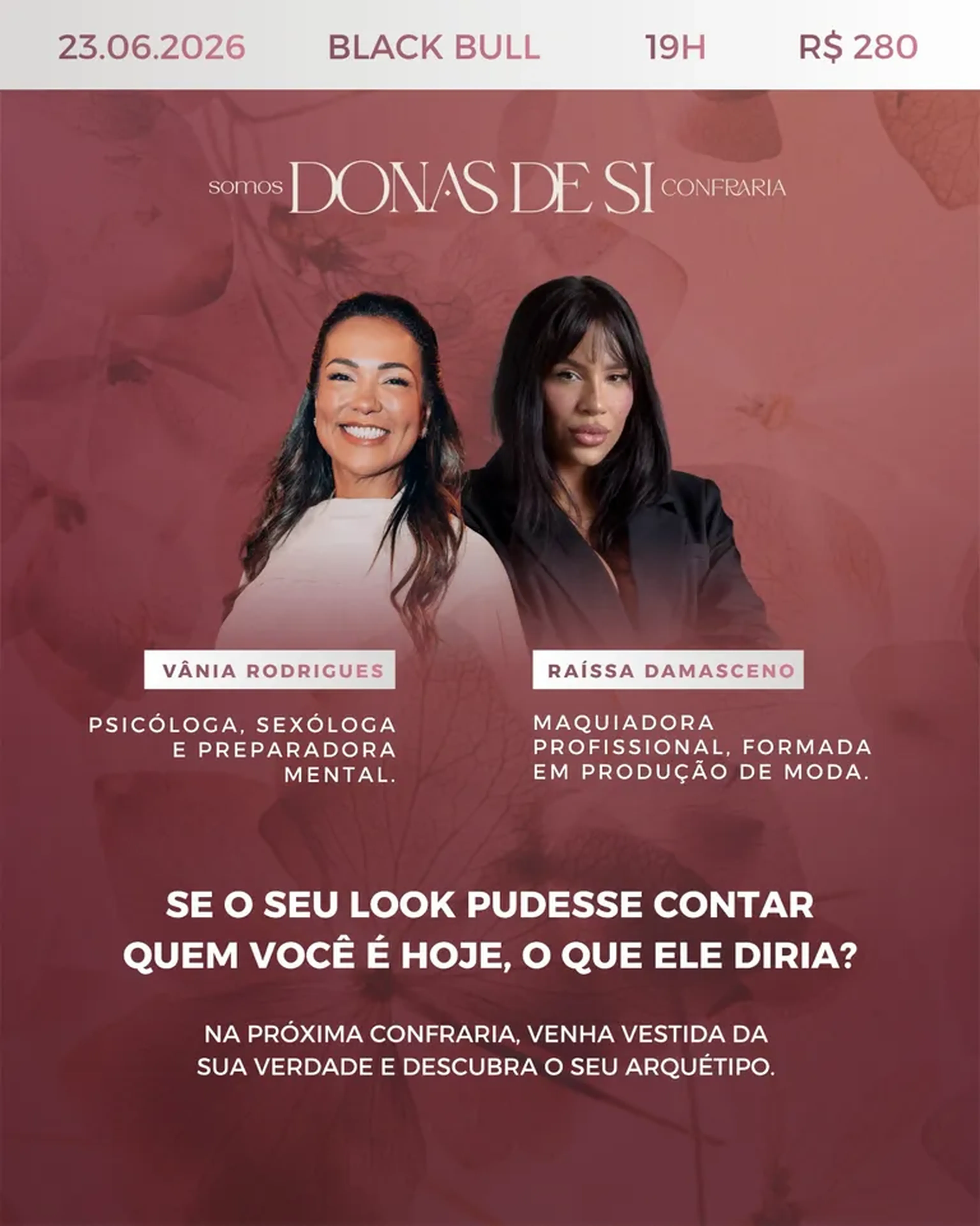 Confraria Somos Donas de Si - 23-Junho-2026 - 2° lote imagem