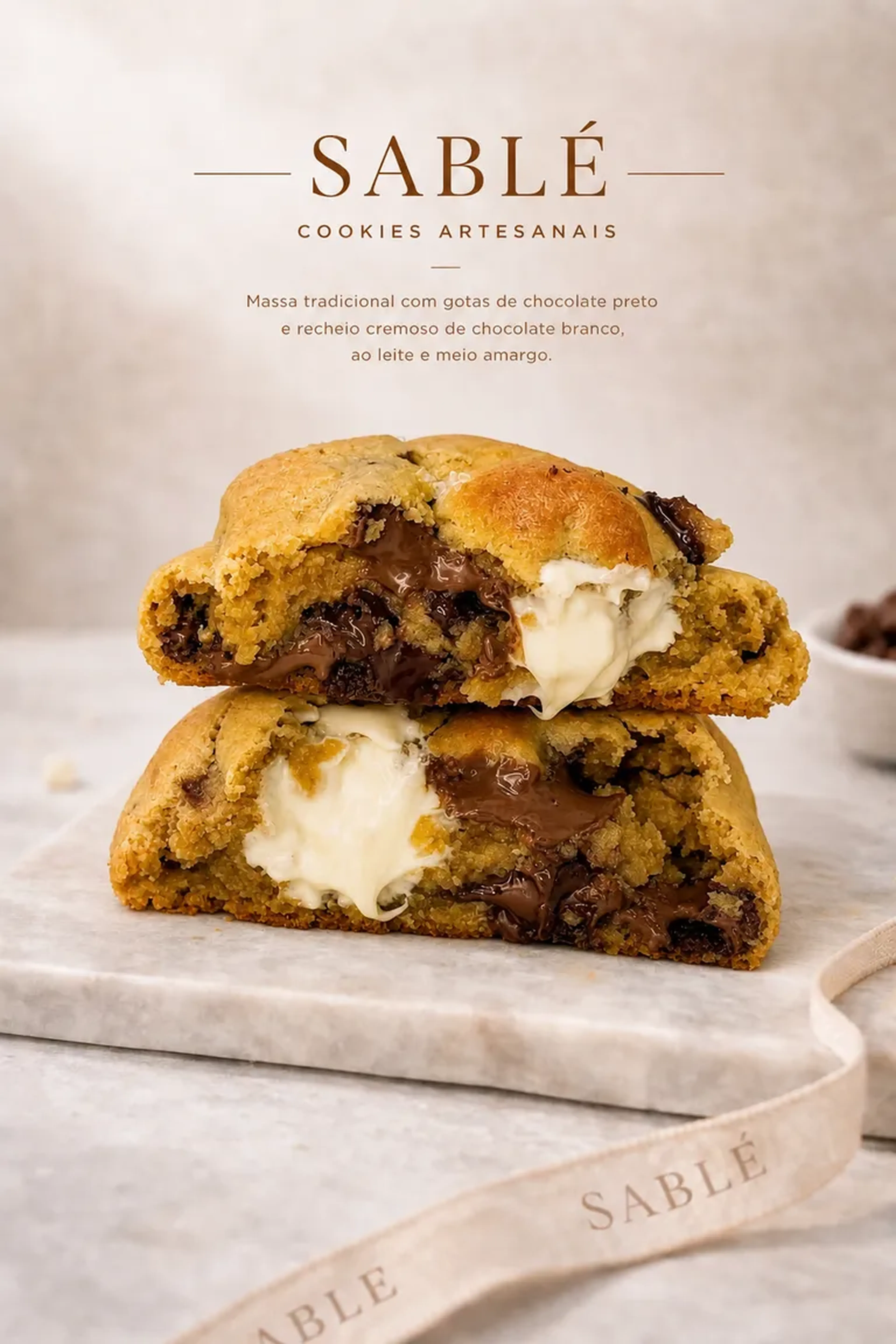 Cookie trio (200g) imagem