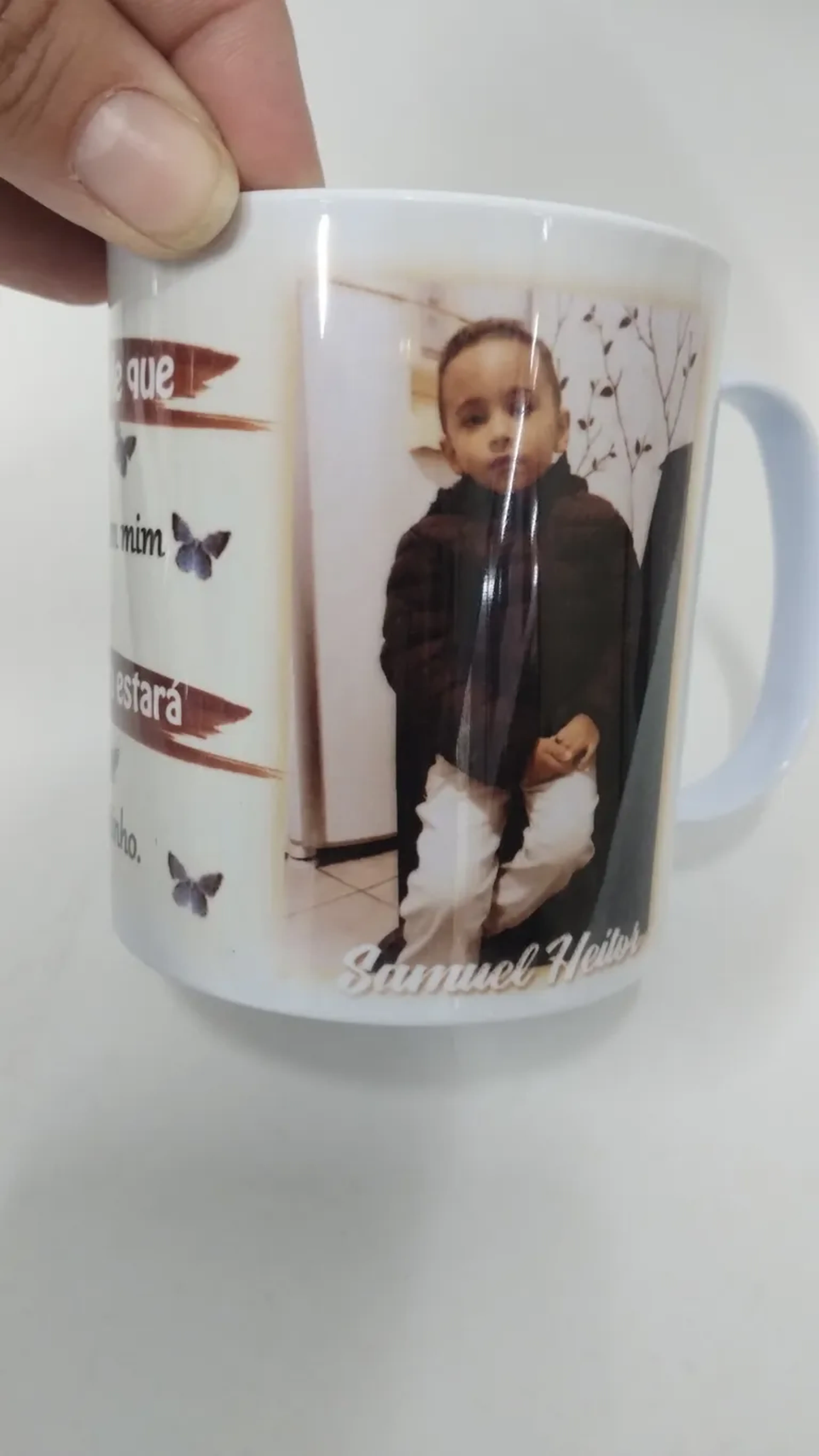 Caneca de polímero infantil imagem