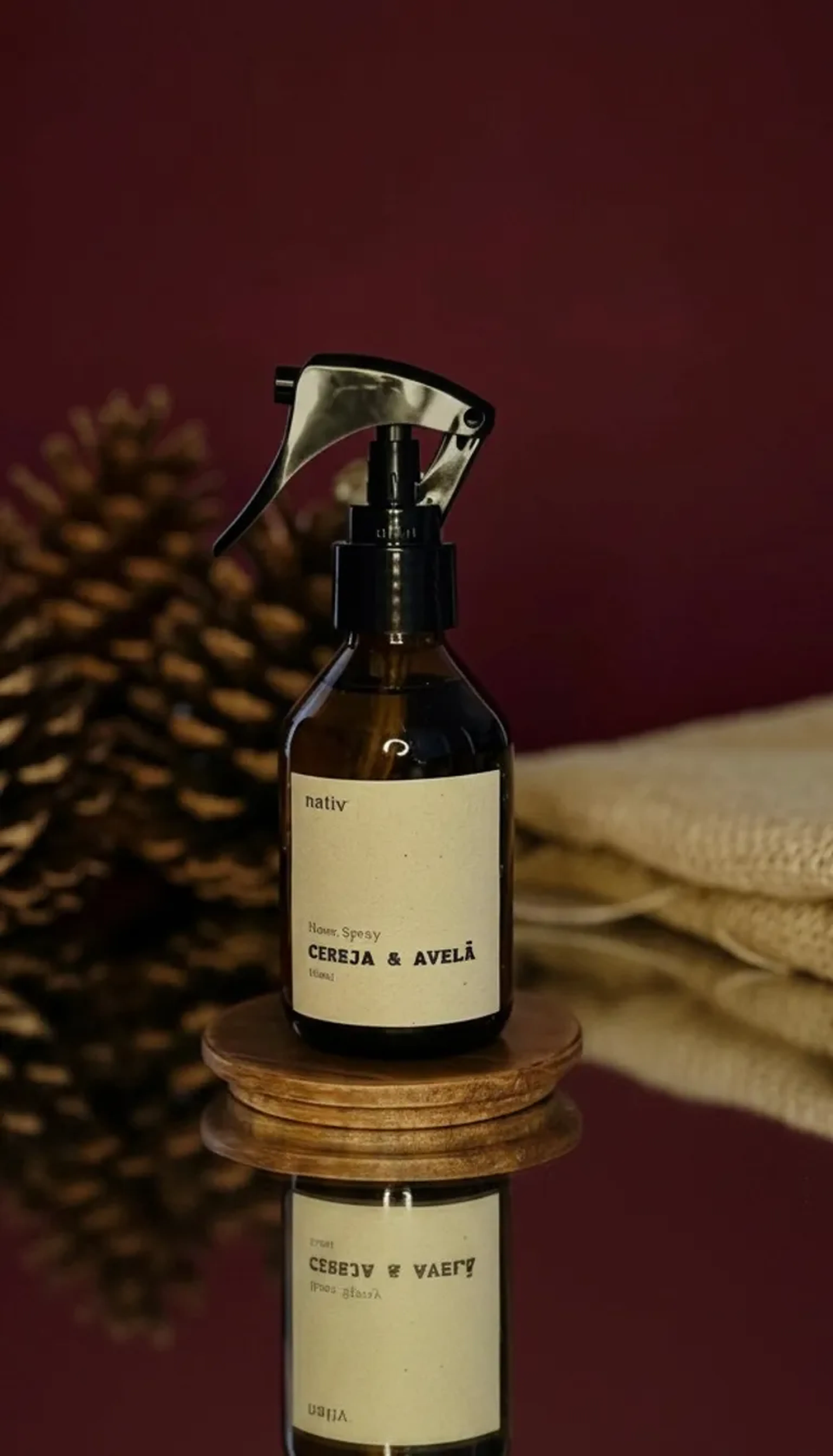 Home Spray Cereja e avelã 100ml imagem