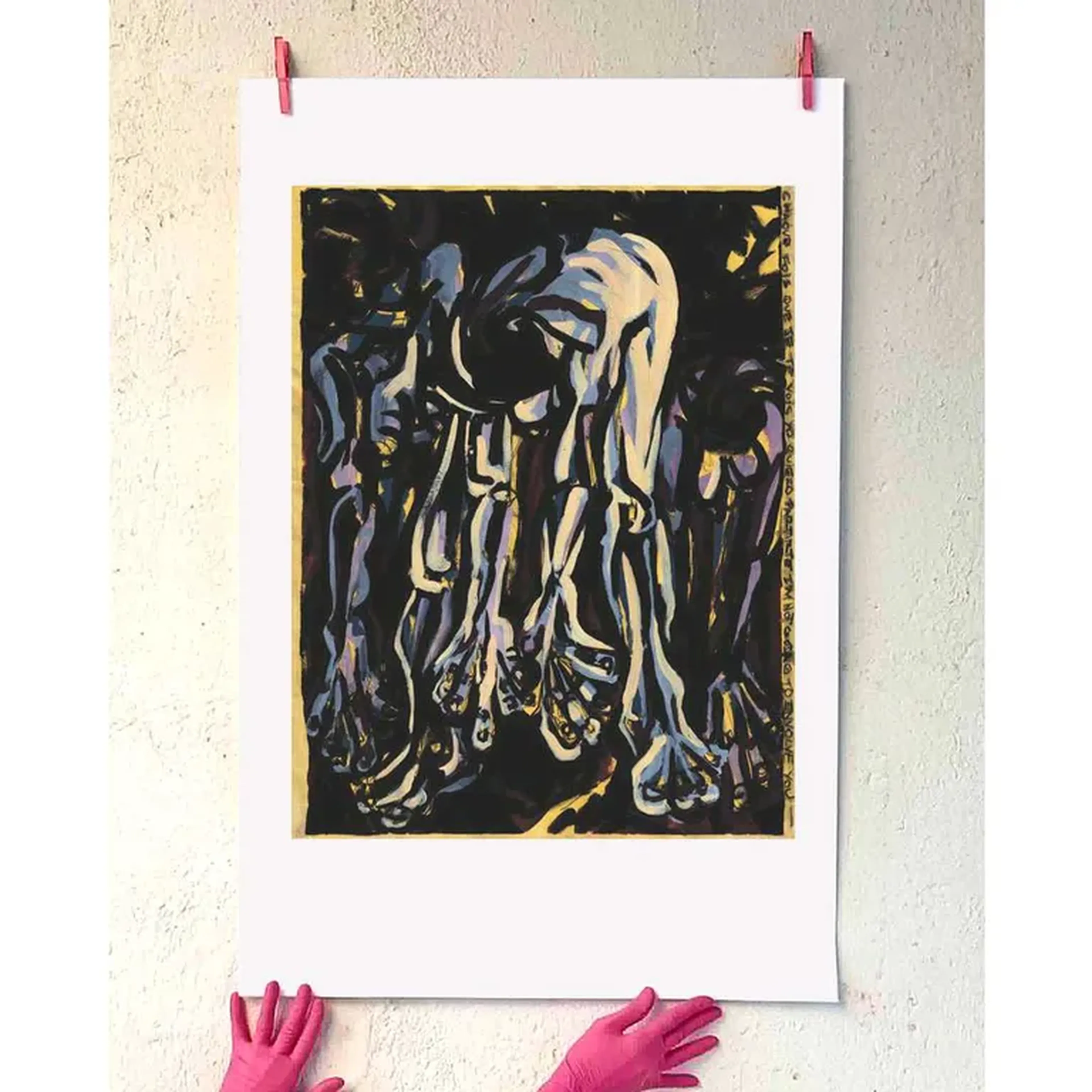 Soft Power II - 60x90 cm gravura assinada imagem