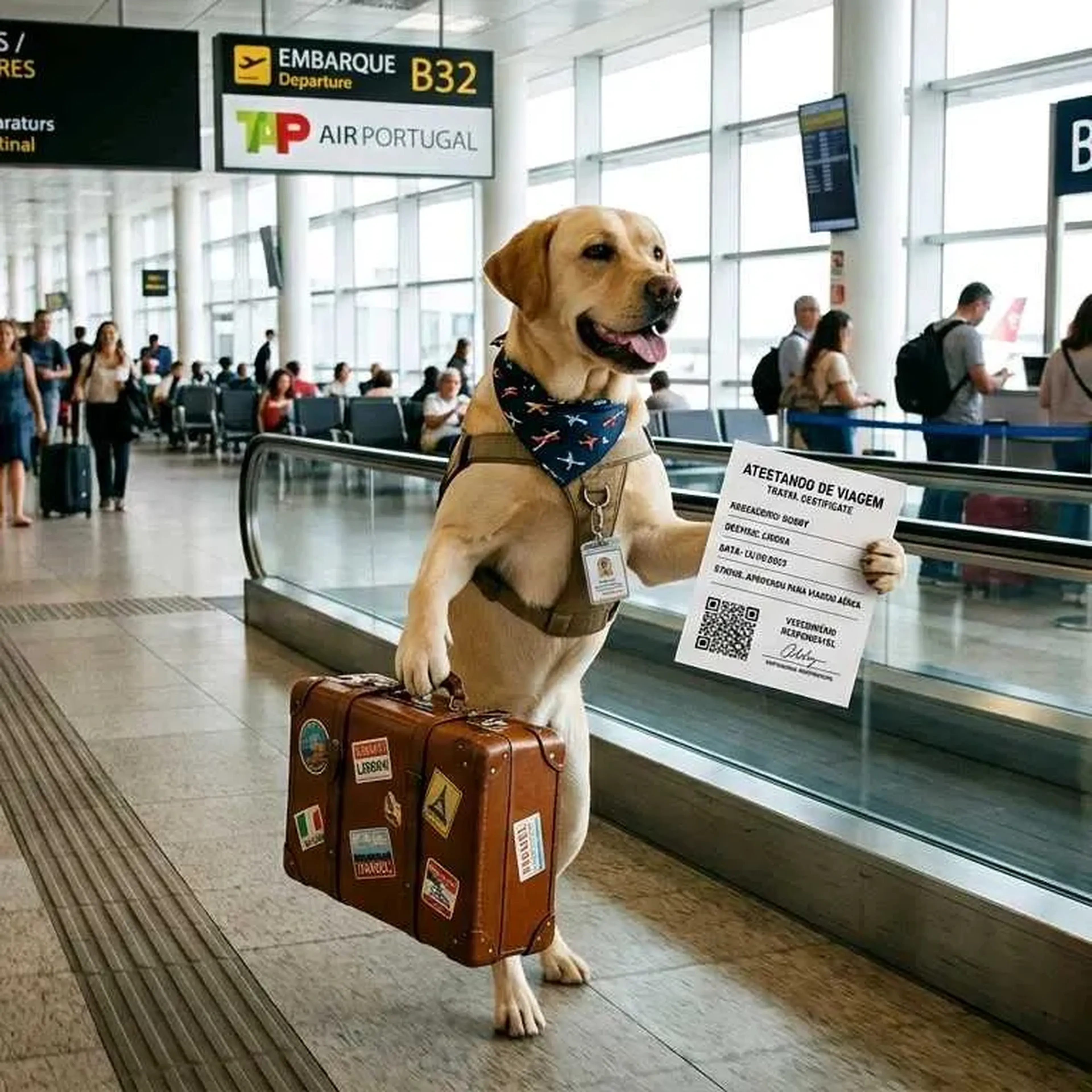Atestado Sanitário Viagem Internacional - Domicílio imagem