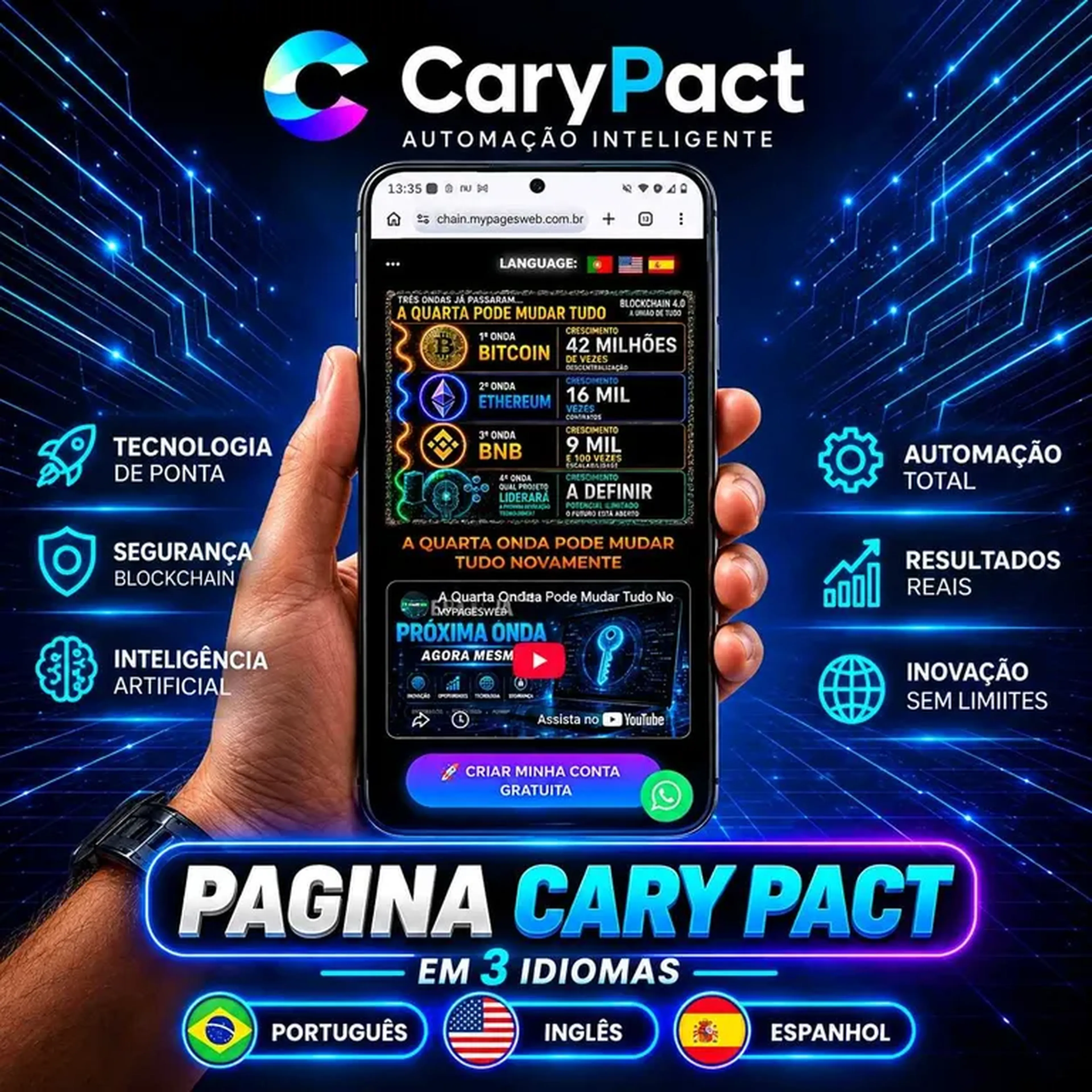 PAGINA CARY PACT 3 IDIOMAS imagem