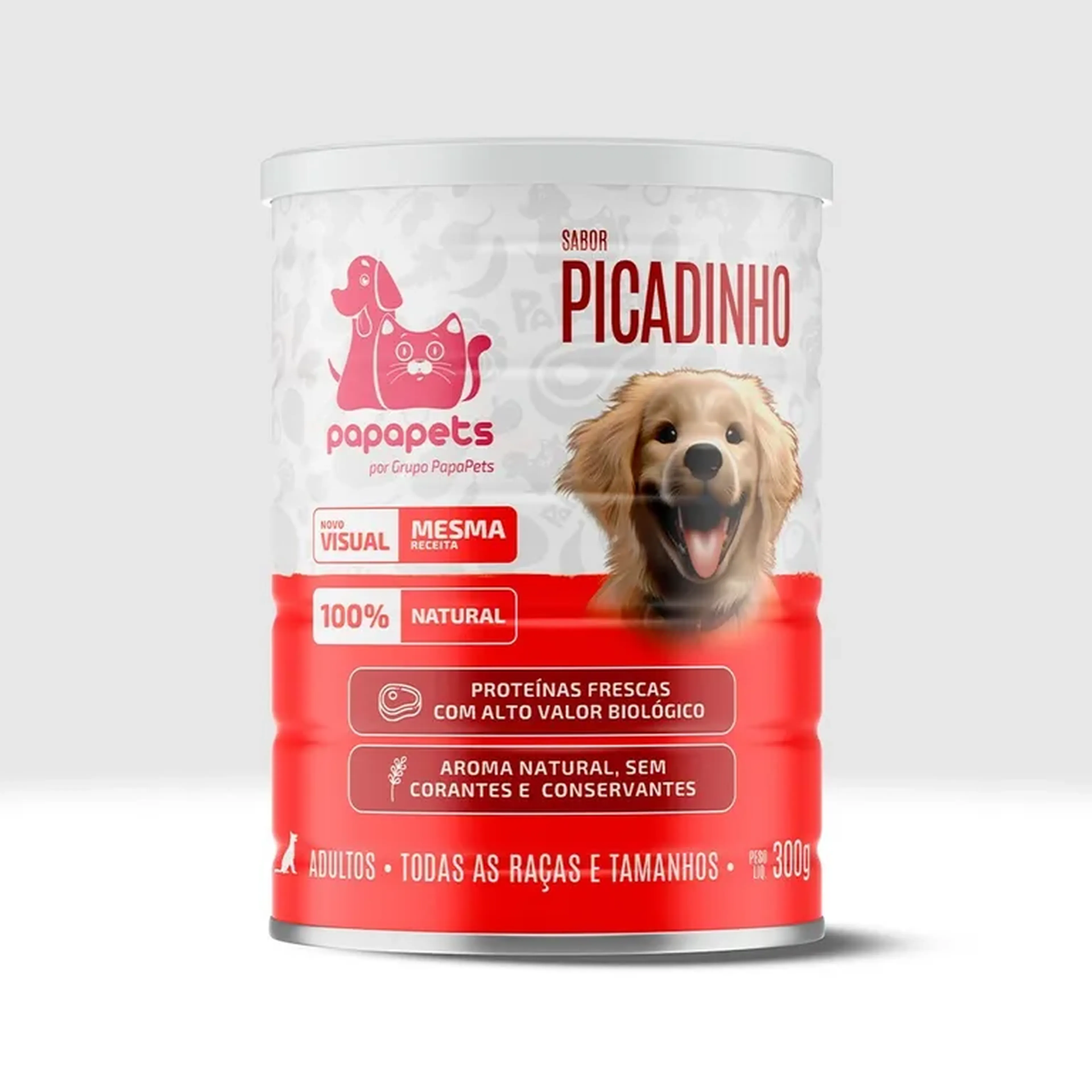 PICADINHO 300G - ALIMENTO UMIDO 100% NATURAL PARA CÃES imagem