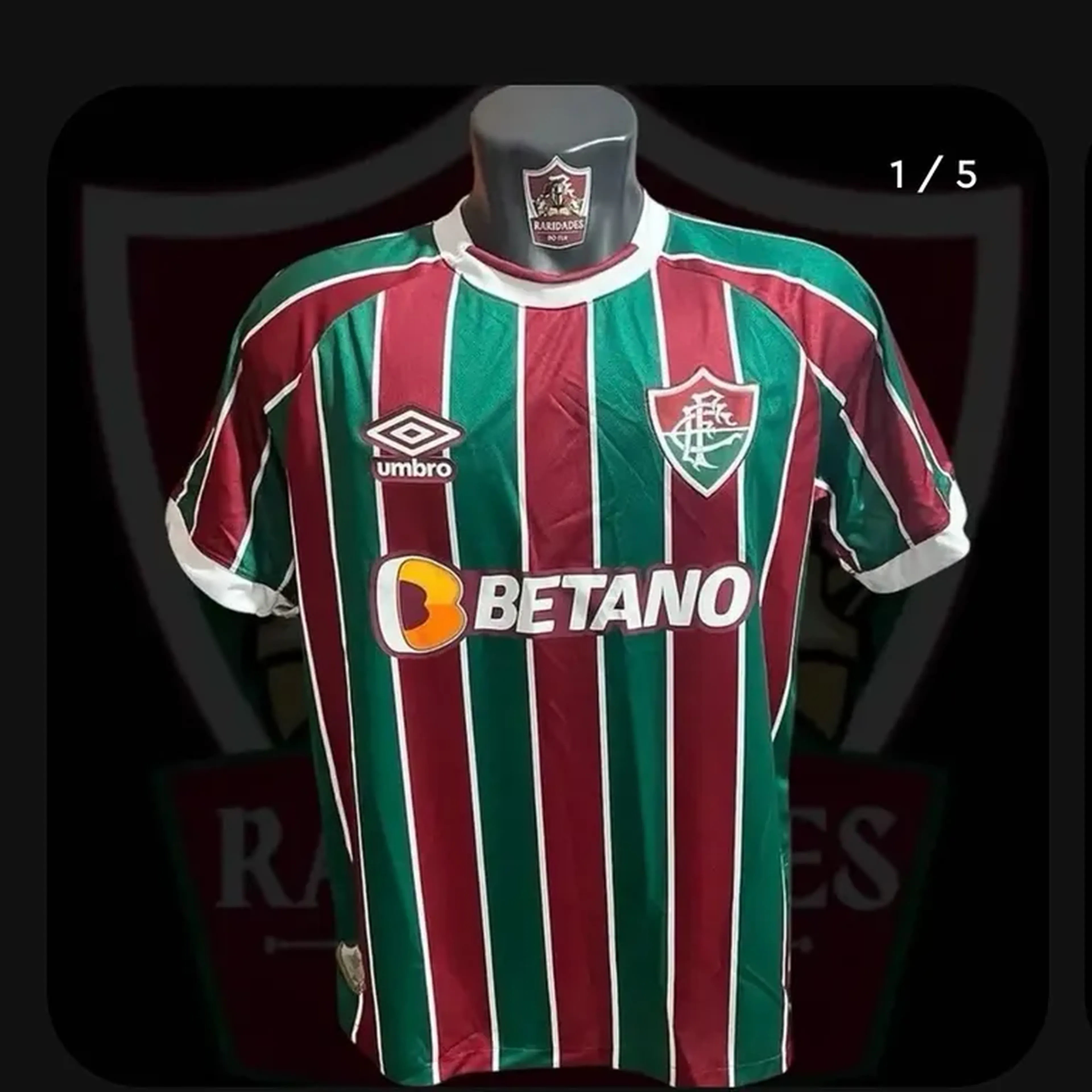 Camisa Fluminense 2023 com personalização- G imagem