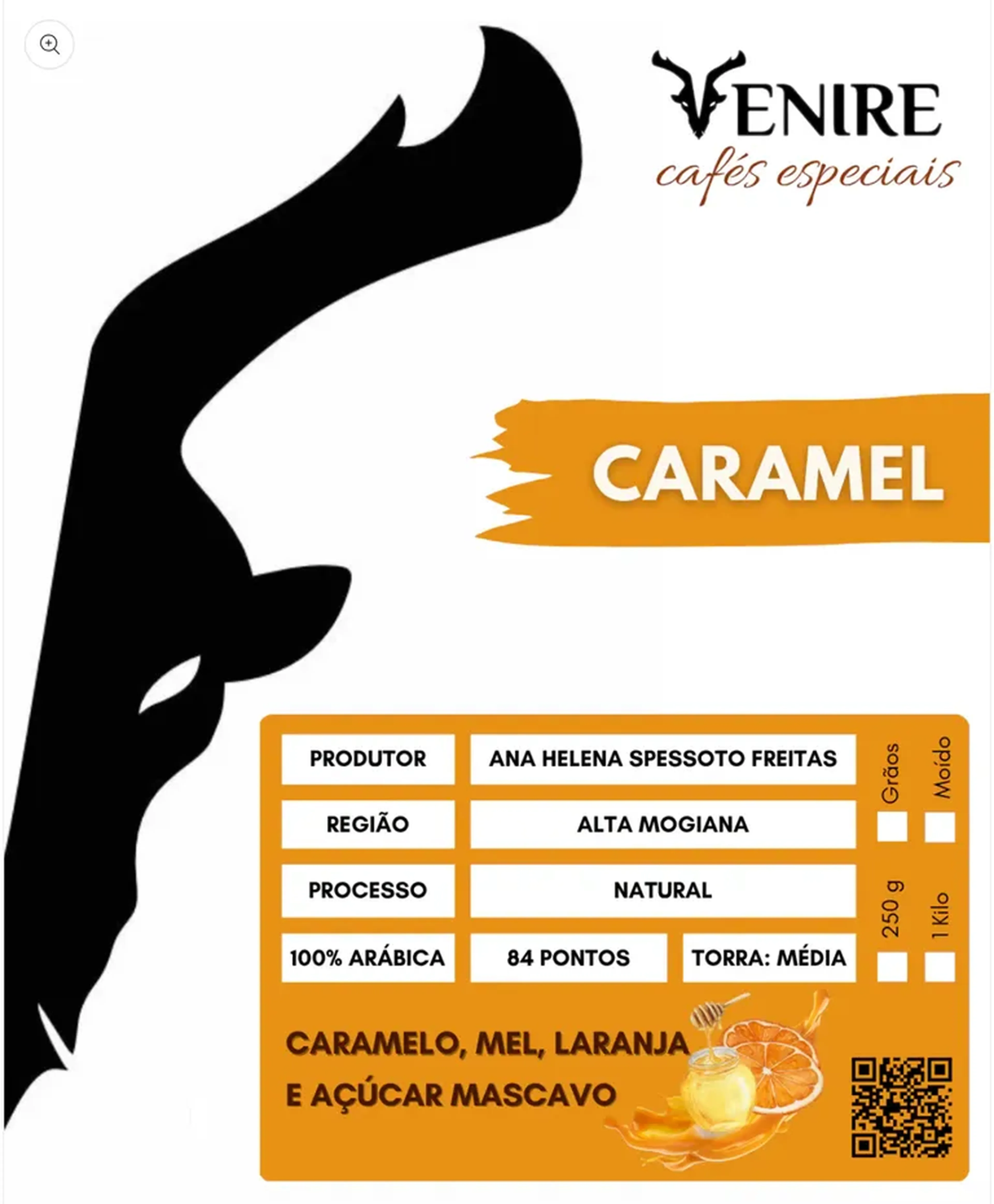 Café especial Venire Caramel 250g - COADO imagem