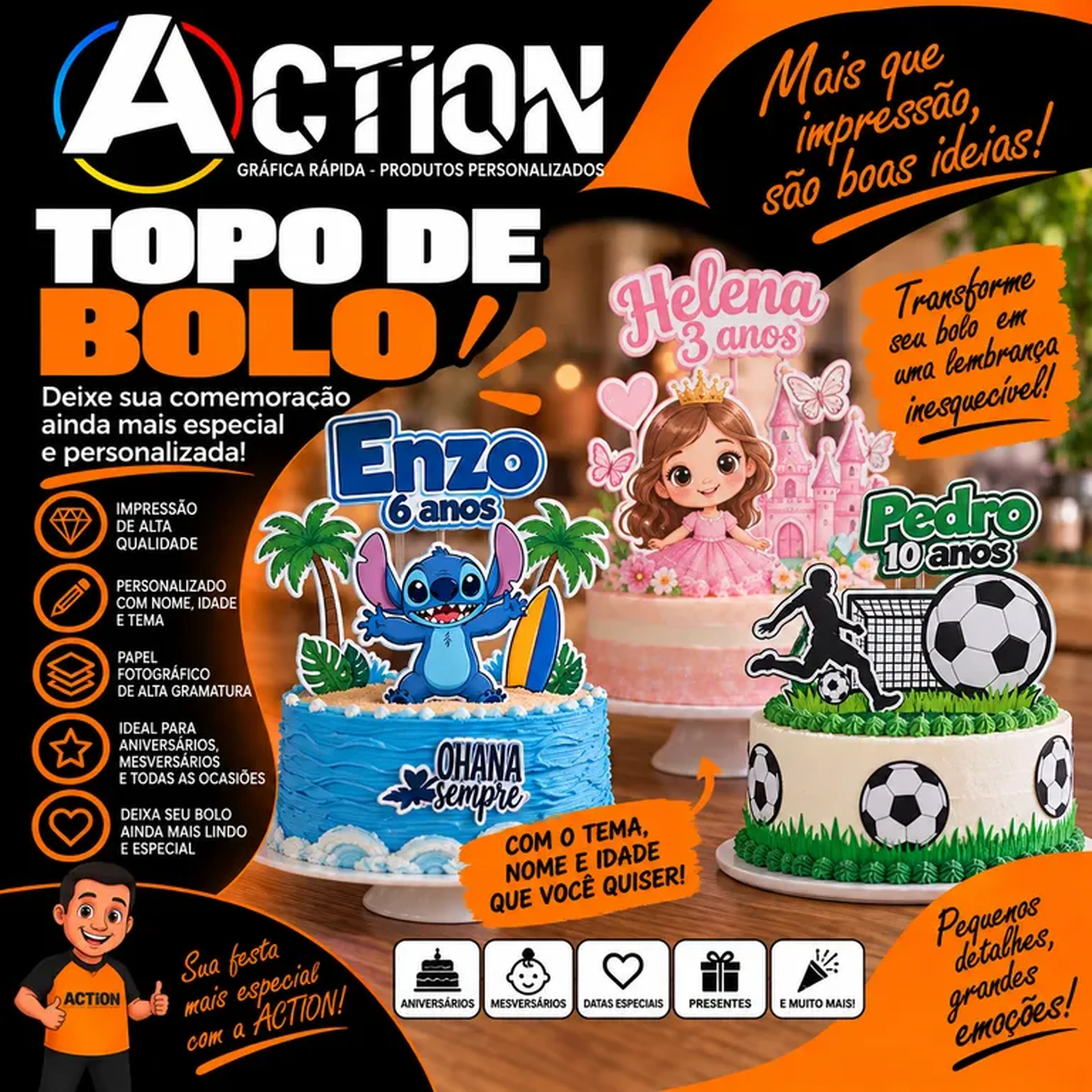 Topo de bolo imagem