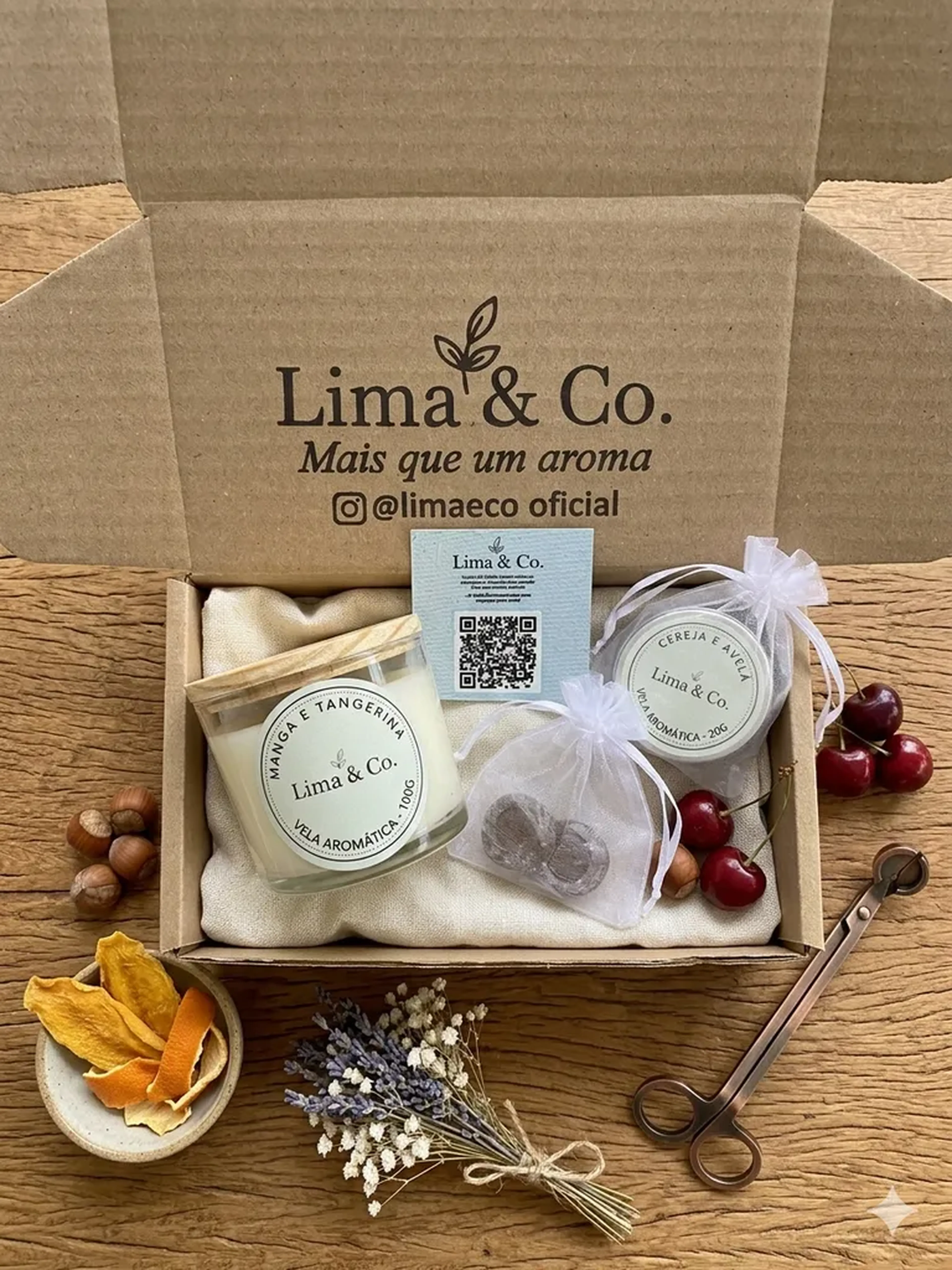 Vela Aromática - Manga e Tangerina - 100g imagem