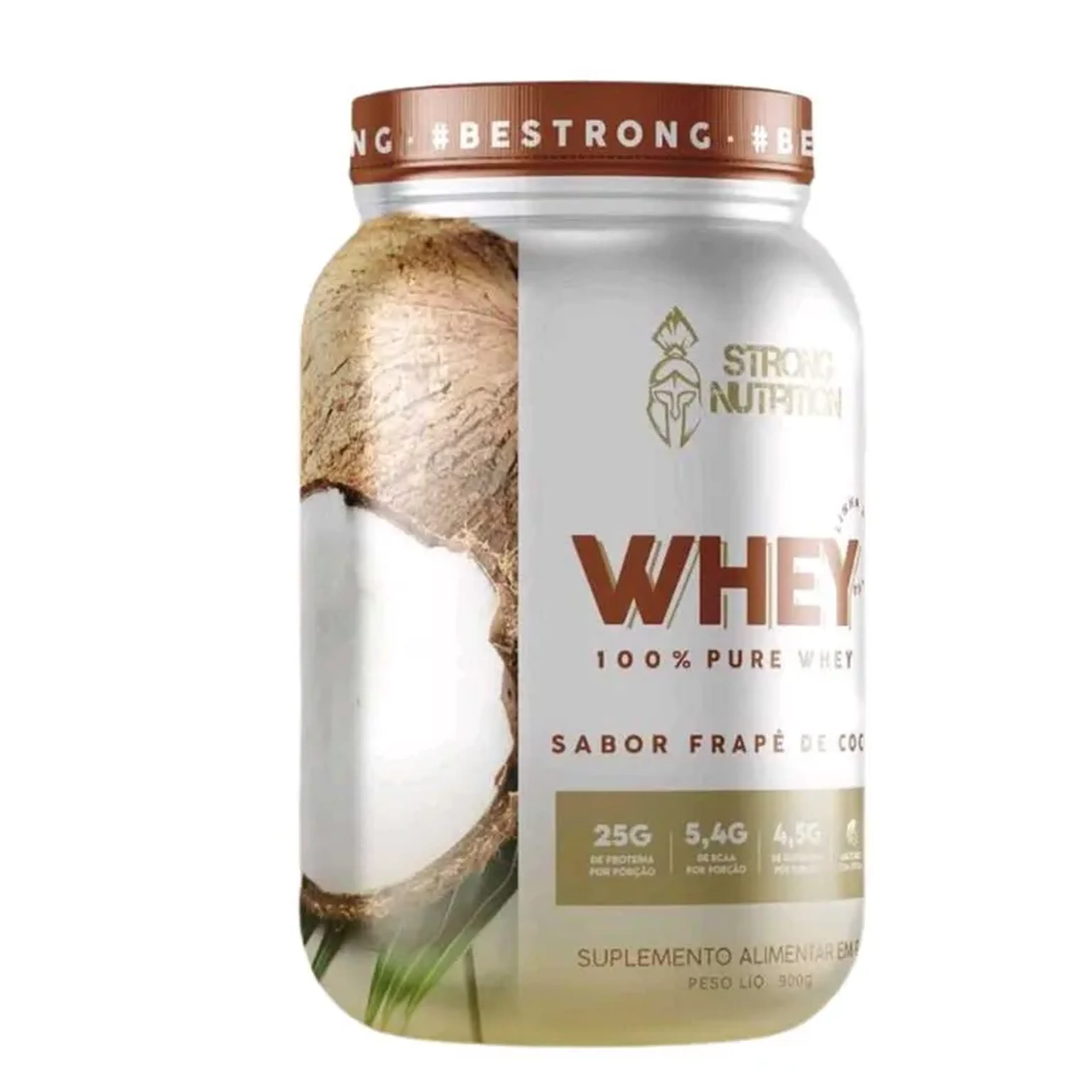 Whey protein concentrado STRONG 900g imagem