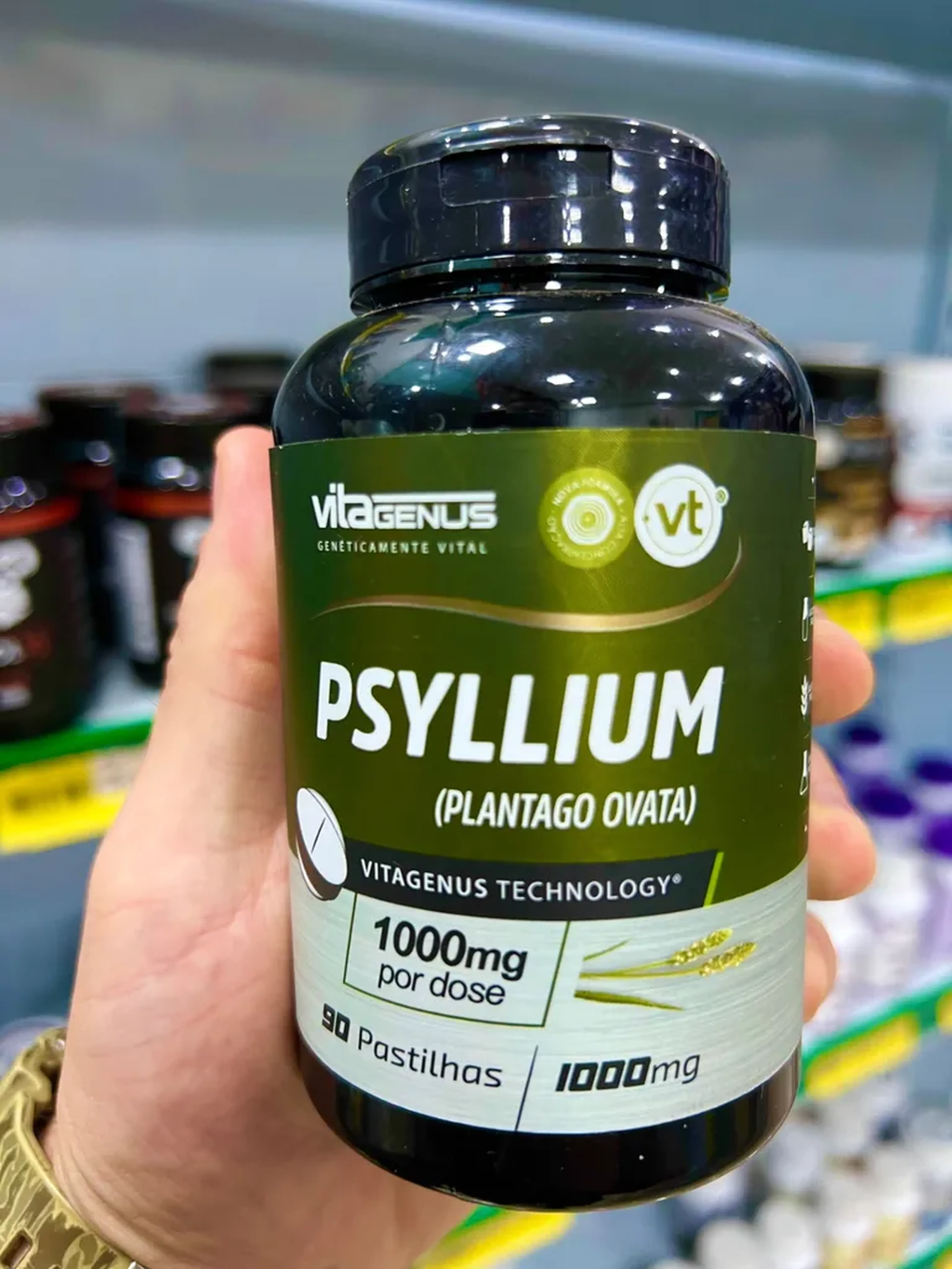 Psylliun -90 caps imagem