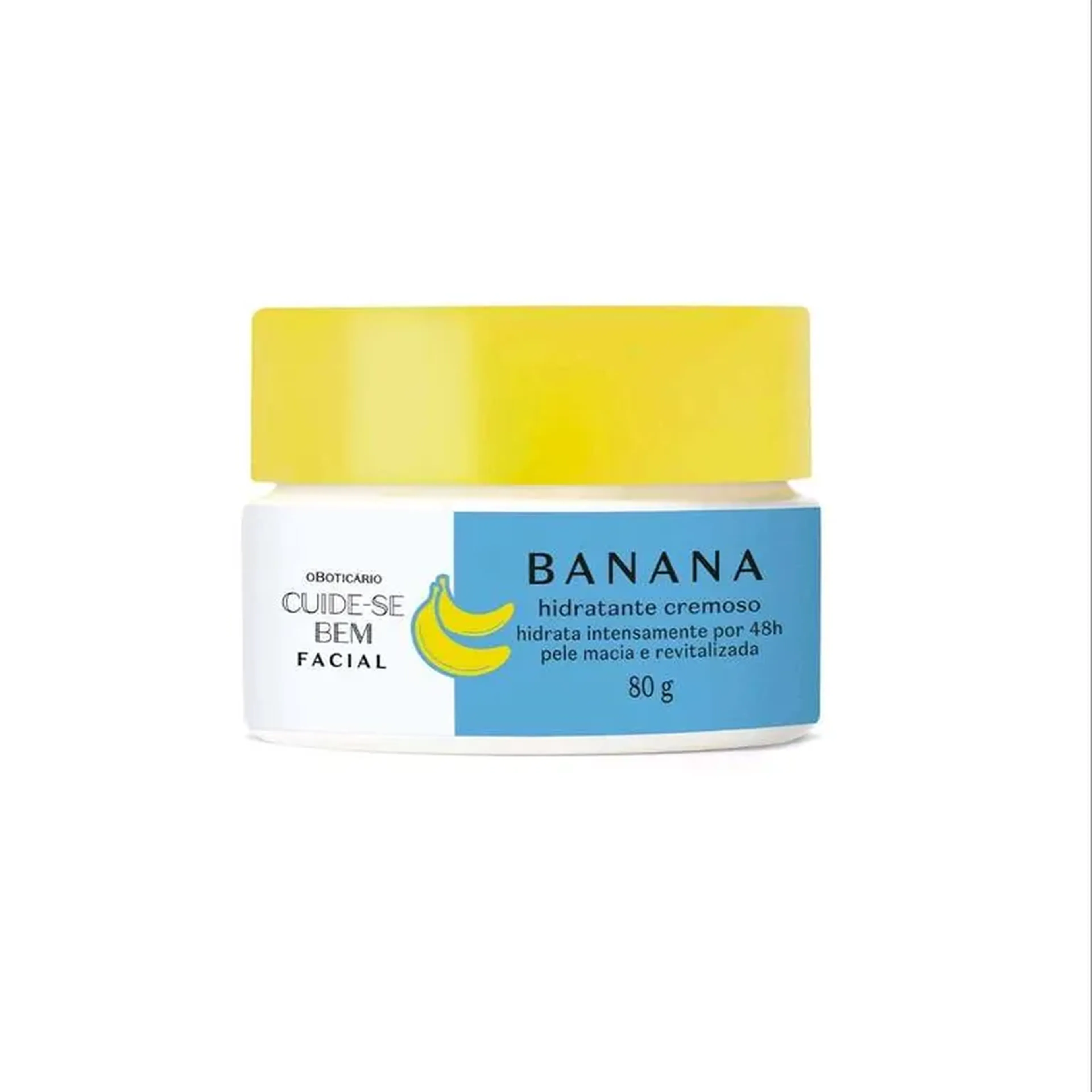 Hidratante Facial Cremoso Cuide-se Feira de Banana 80g imagem