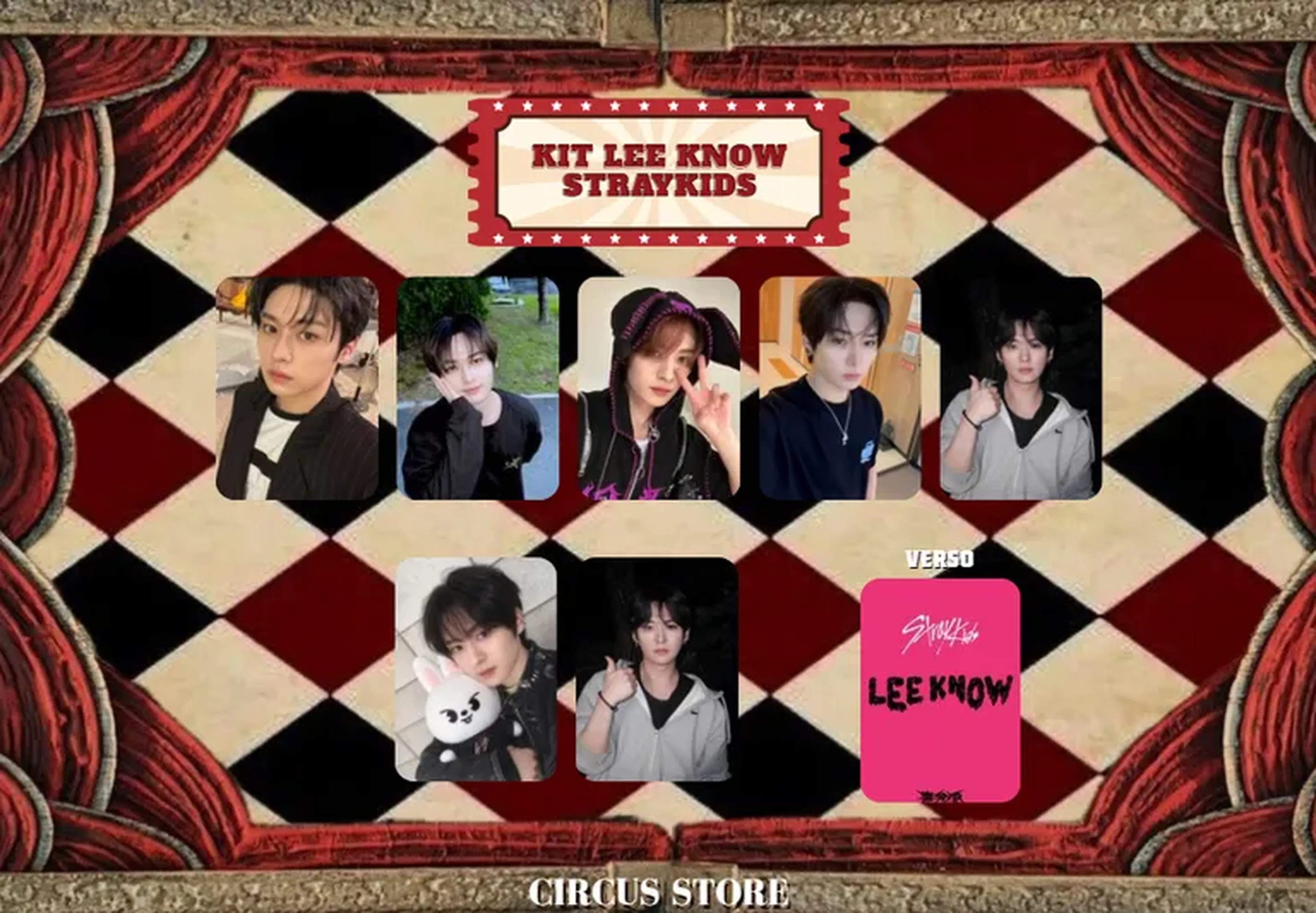 KIT PHOTOCARDS - LEE KNOW STRAY KIDS imagem