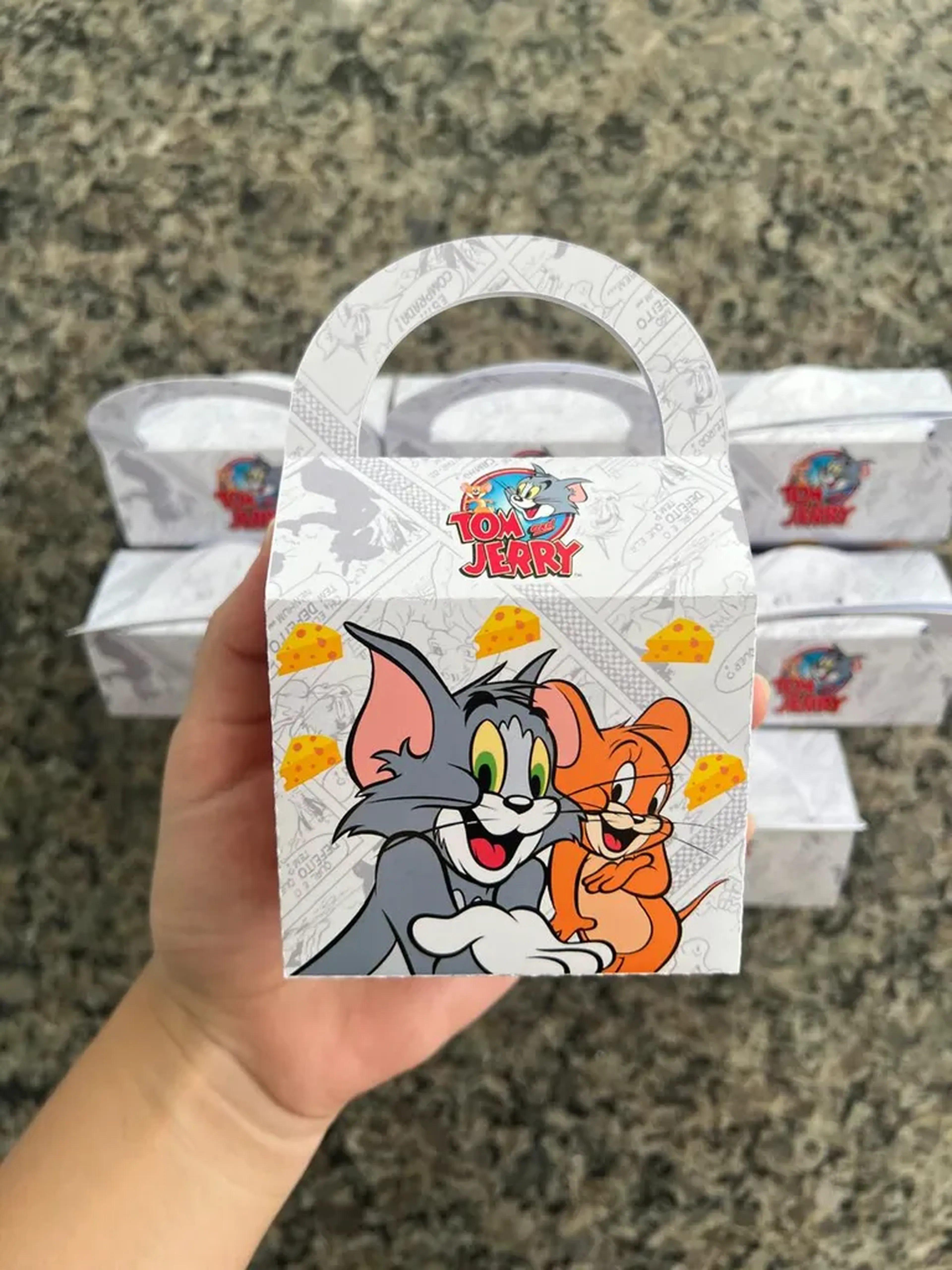 Arquivo Digital Caixa Maleta - Tom e Jerry imagem