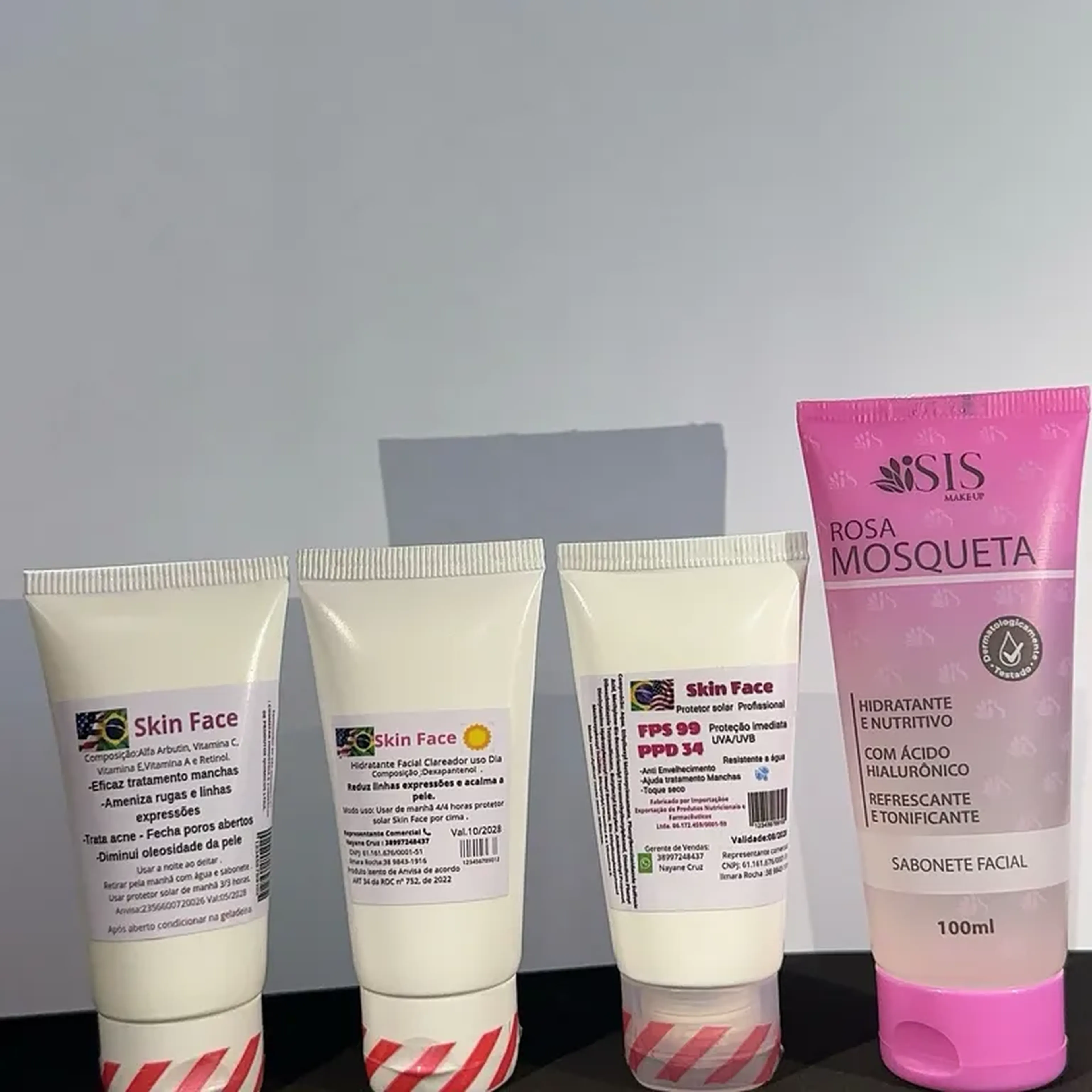kit melasma com 3 sabonetes imagem
