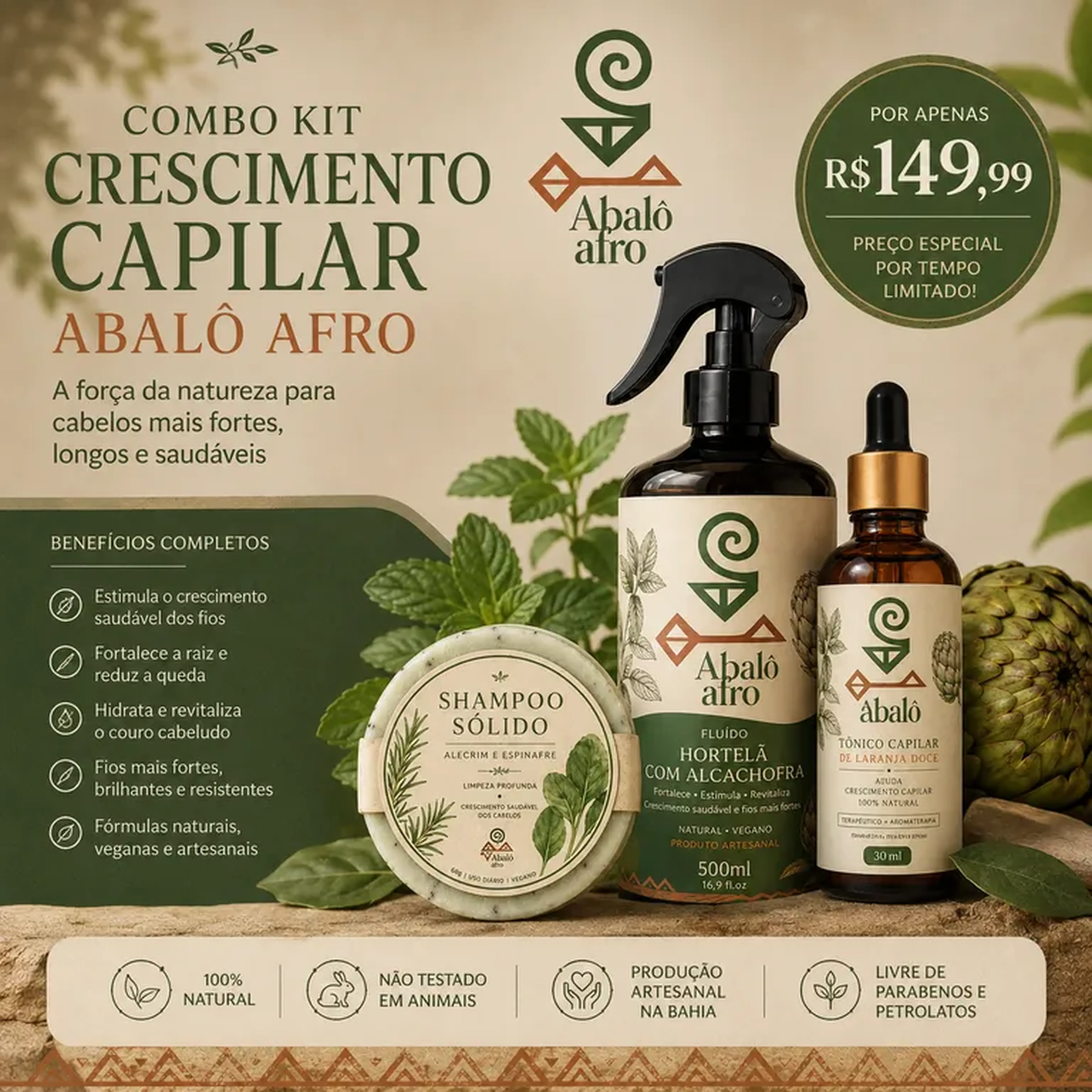 Kit Crescimento Capilar imagem